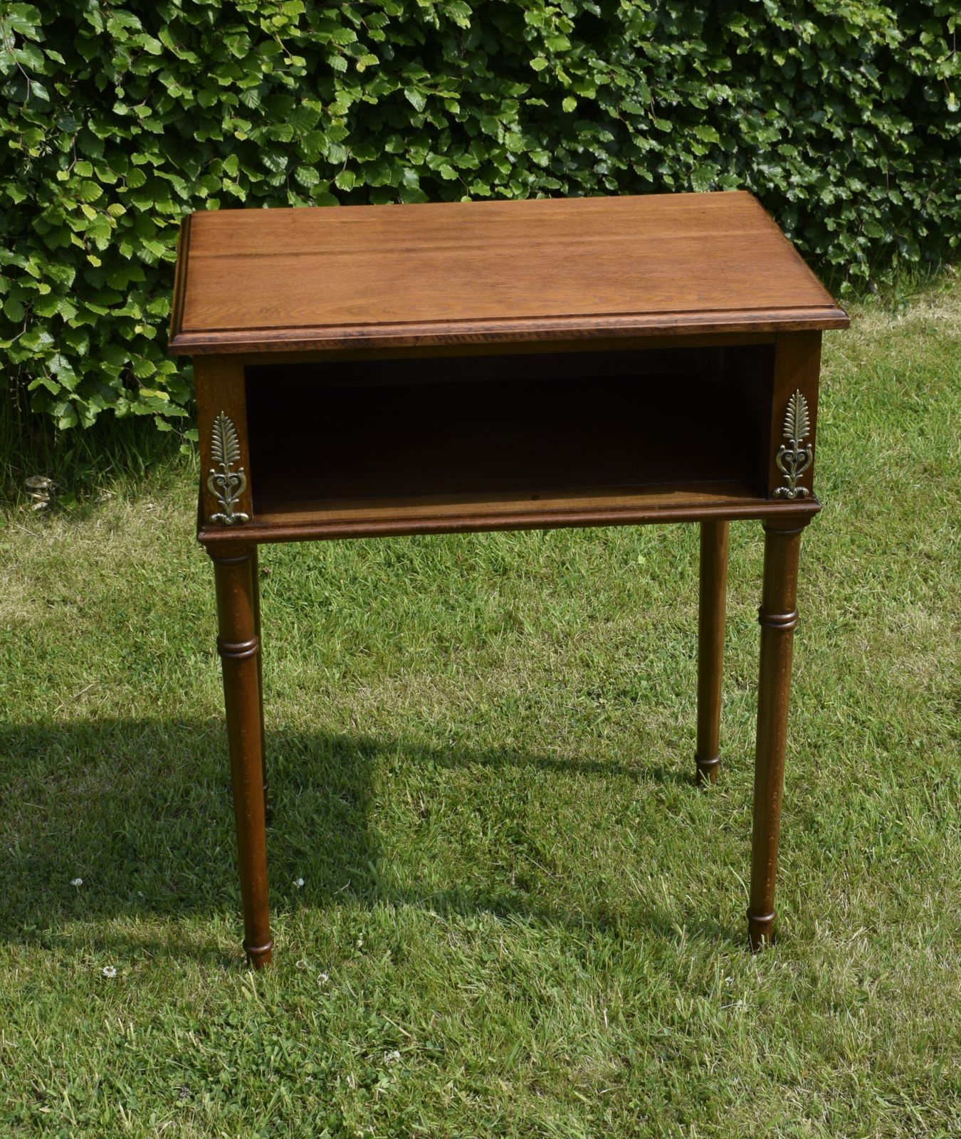 French Bedside Stand, 1920s, Beech photo furniture
