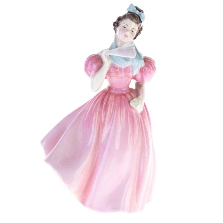 Royal Doulton Hand Painted Porcelain “Camellia” Sculpture