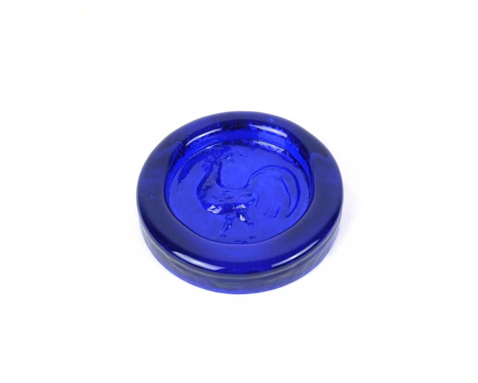 A Mid Century Swedish Glass Animal Dish By Erik Hoglund For Boda photo Home Decor