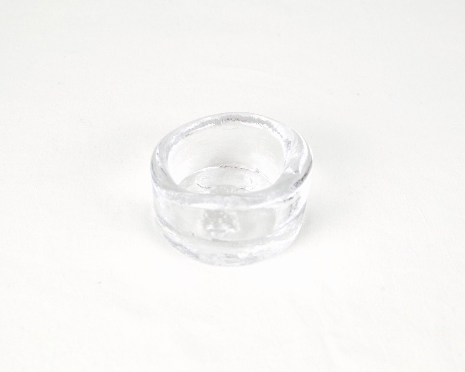 A Mid Century Swedish Glass Animal Dish By Erik Hoglund For Boda photo for sale