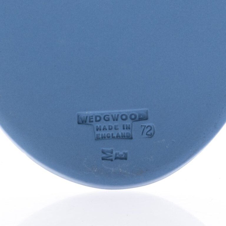 Wedgwood Blue Jasperware Ceramic Porcelain Duke Of Edinburgh Portrait Medallion Laurel Leaf Plaque photo 85.0