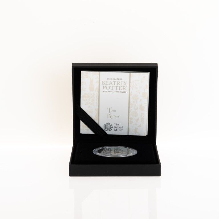 Uncirculated & Certified 2017 Royal Mint Tom Kitten Uk 50p Silver Coin From Beatrix Potter Series photo furniture