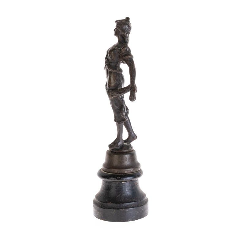 Antique French Bronzed Spelter Sculpture After Moreau Late 19th Century photo 75.0