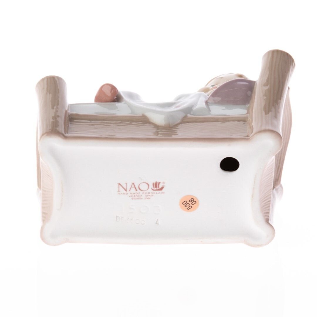 Nao By Lladro Porcelain Ceramic Little Girl Sleeping Sculpture photo furniture