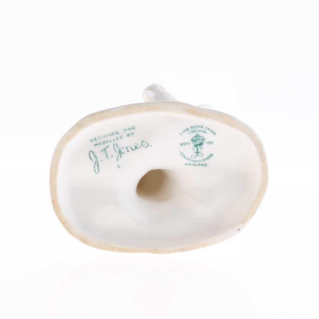 Royal Crown Staffordshire Fine Porcelain Perched Bird Sculpture Modelled By J. T. Jones photo furniture