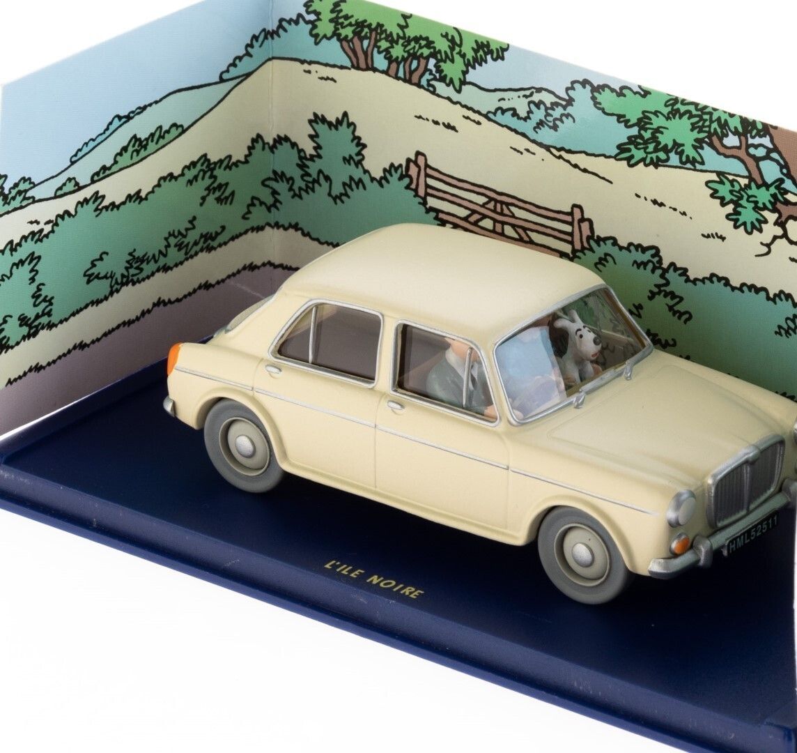 Tintin Mg 1100 From “The Black Island” 1/43 Scale Diecast Model Vehicle