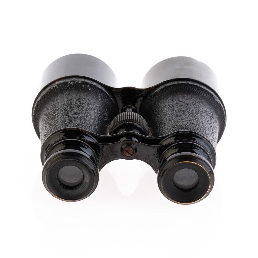 Antique British Ww1 War Office Model Lumiere Paris Binoculars In Original Case photo furniture