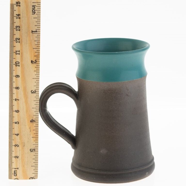 Studio Pottery Ceramic Cat Mug photo for sale