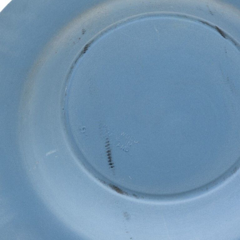 Wedgwood Blue Jasperware Ceramic Porcelain City Of London Crested Bas Relief Plate photo 55.0