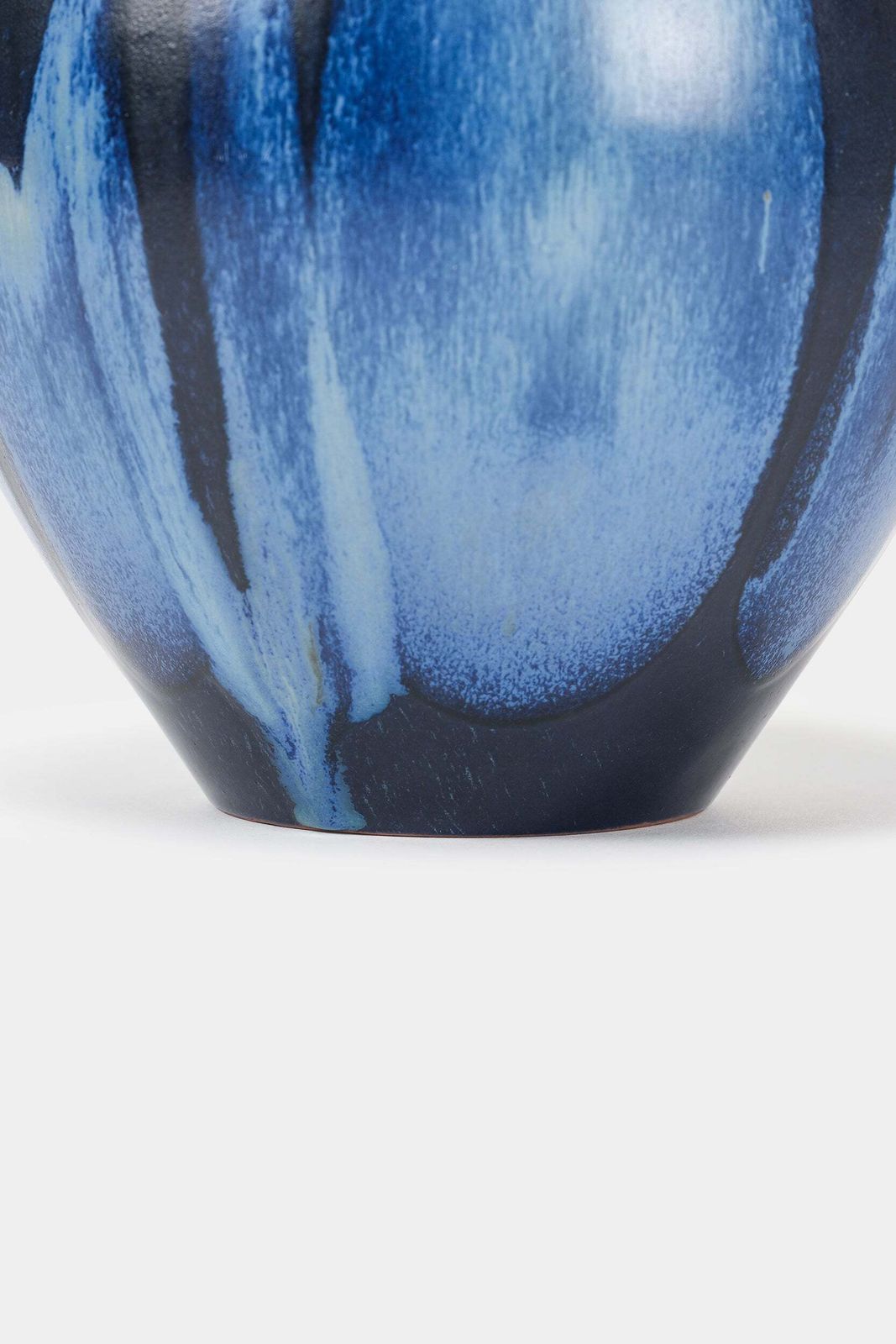 F. Glatzle, Karlsruhe Majolica Ceramic Vase, Germany, 1960s photo buy