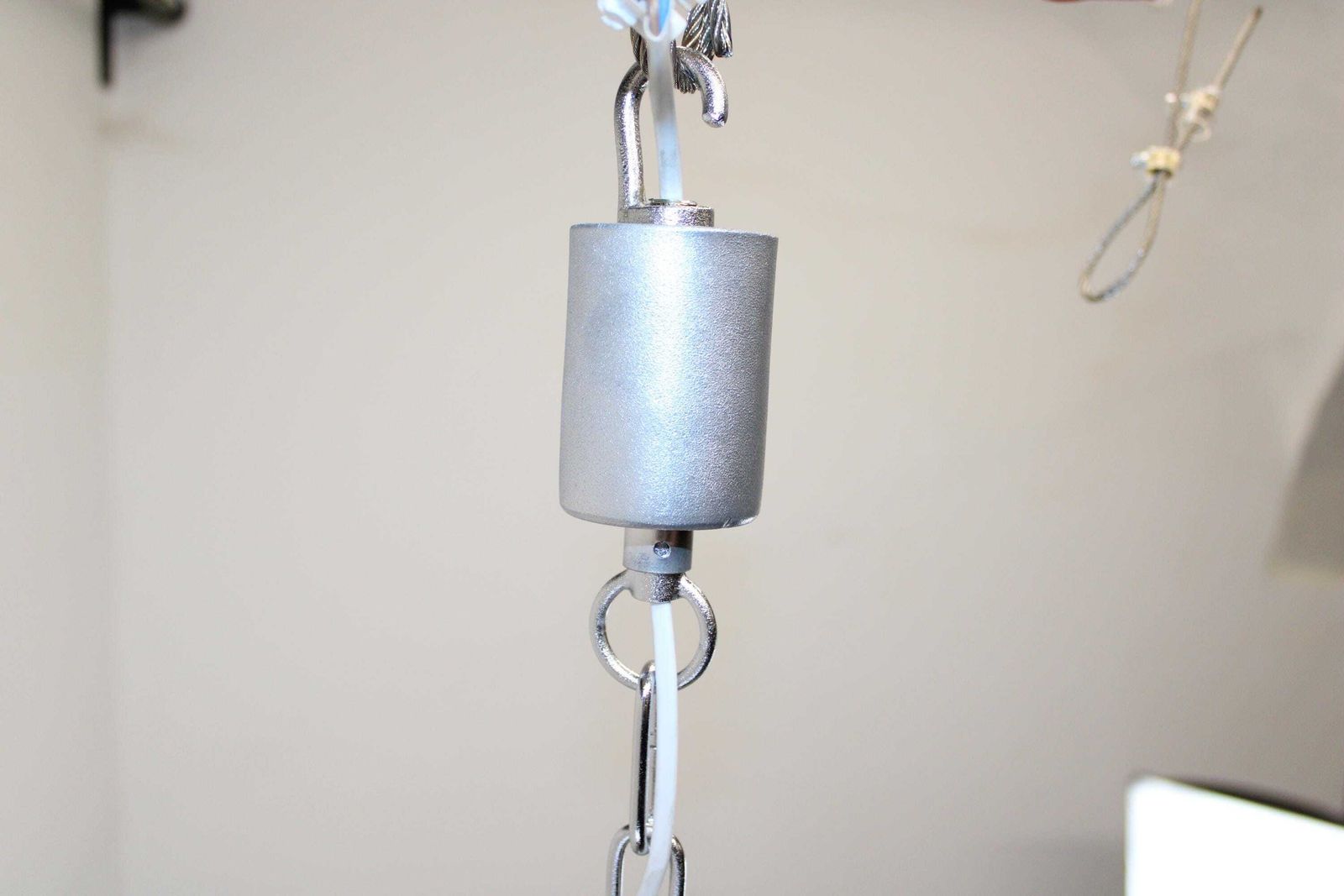 Murano Glass Crystal Prism Chandelier From Venini / Original / Made In Italy 1960s / Special Rare Lamp / Chrome Chandelier / Elegant Lamp photo vinterior