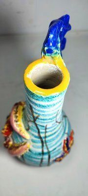 photo for sale Ceramic Vase From Iama Albisola. Italy, 1970s