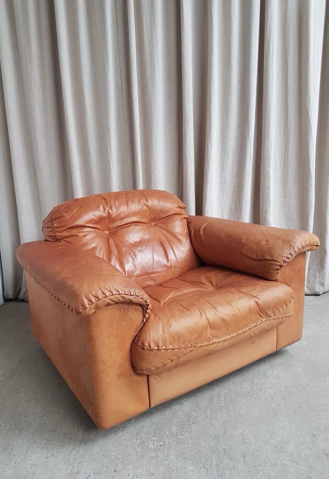 Vtg Rare Mid Century De Sede Ds101 James Bond Reclining Chair Scandi Retro R878 photo vinterior