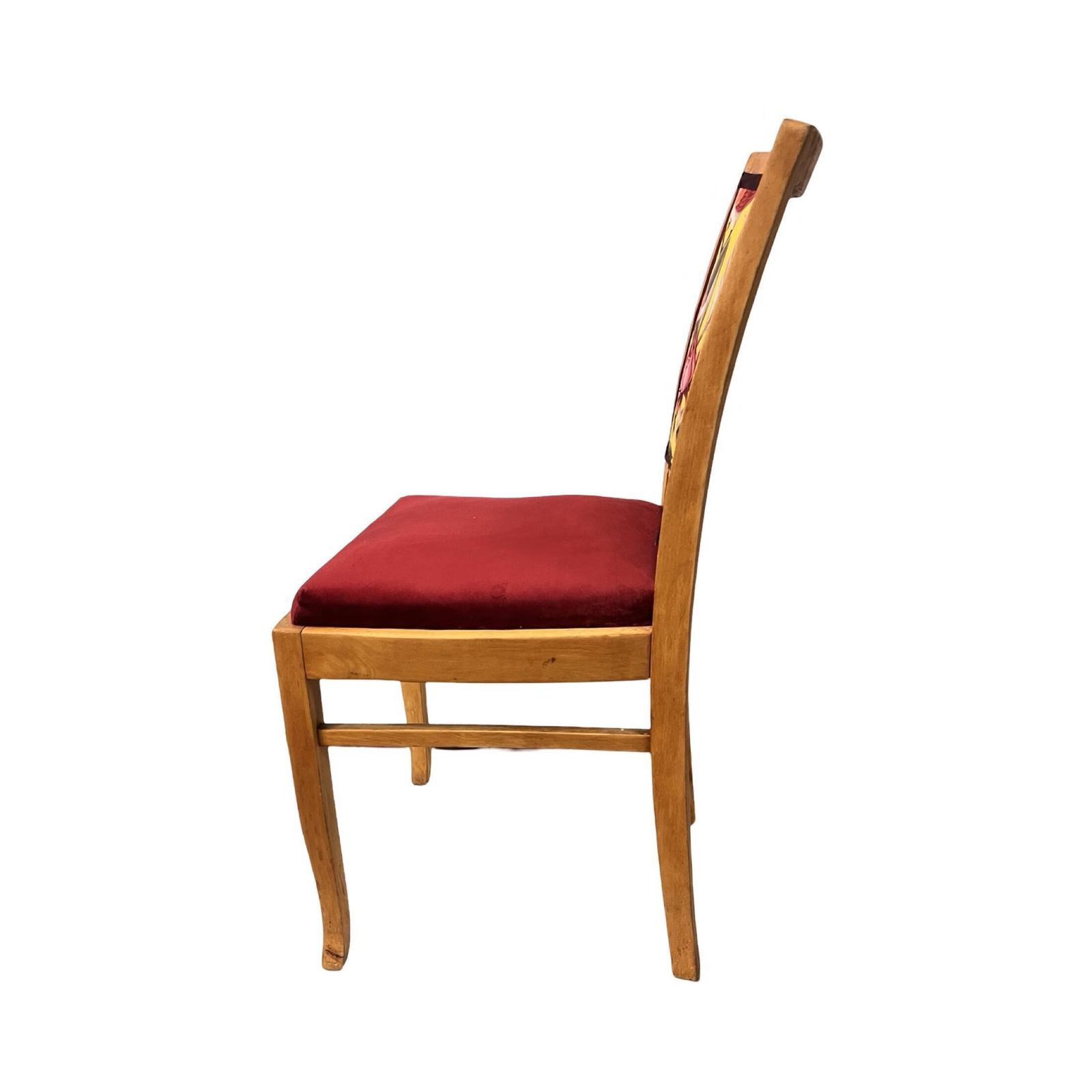 Upholstered Chair, After Renovation, Poland, 1950s photo Furniture