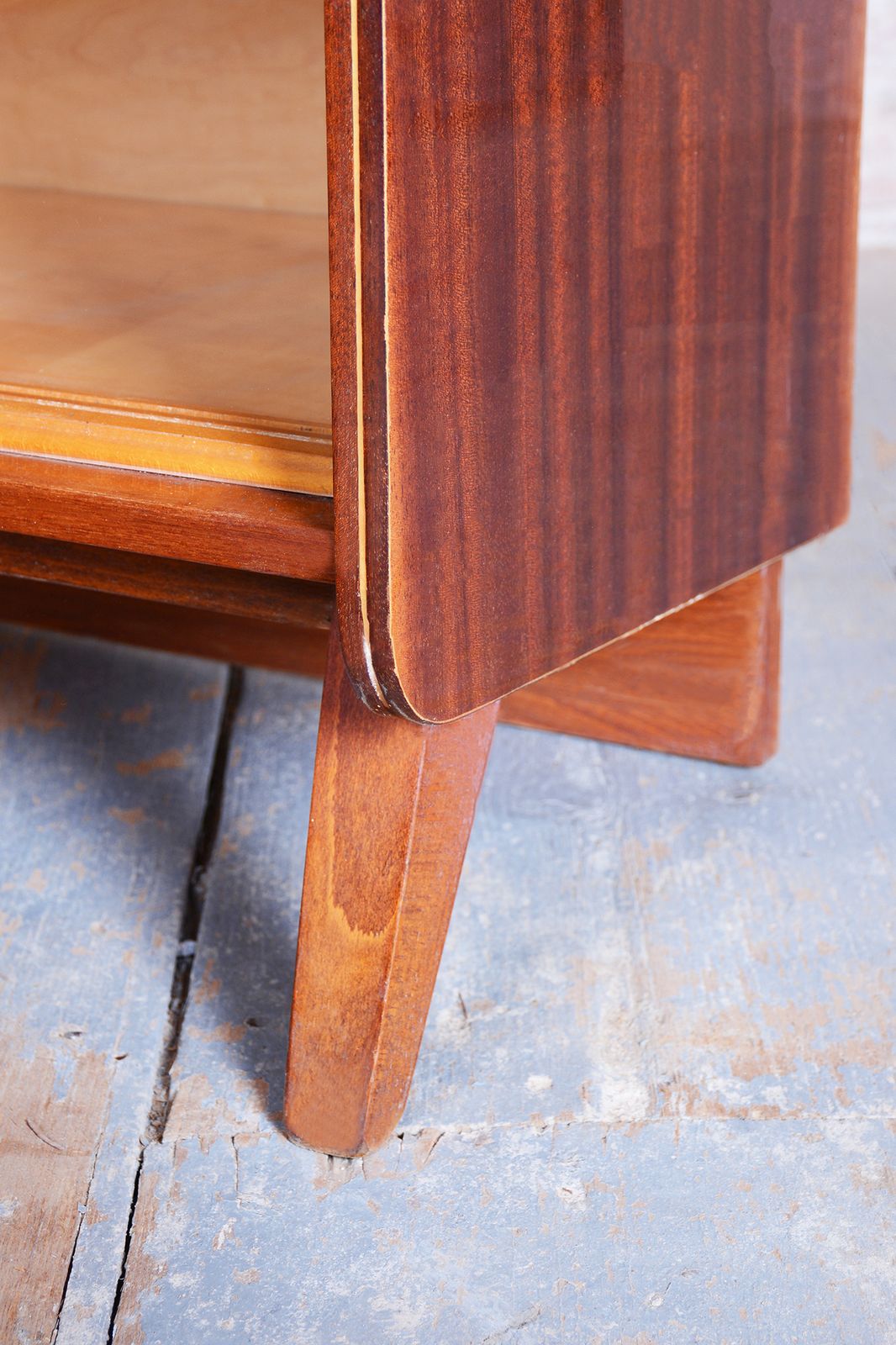 photo furniture Original Mid Century Display Cabinet, By Nový Domov, Mahogany, Czech, 1950s