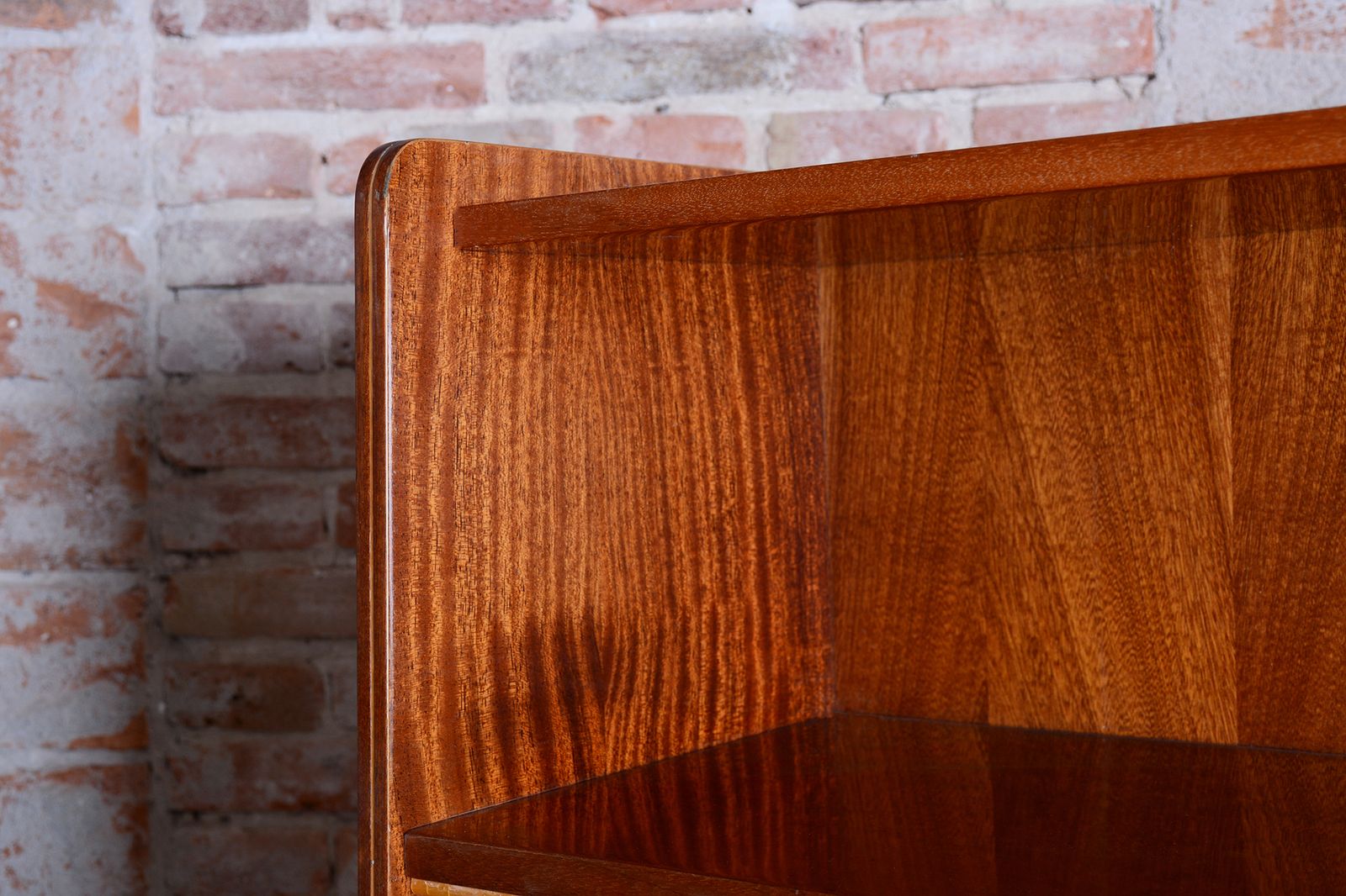 Furniture Original Mid Century Display Cabinet, By Nový Domov, Mahogany, Czech, 1950s photo