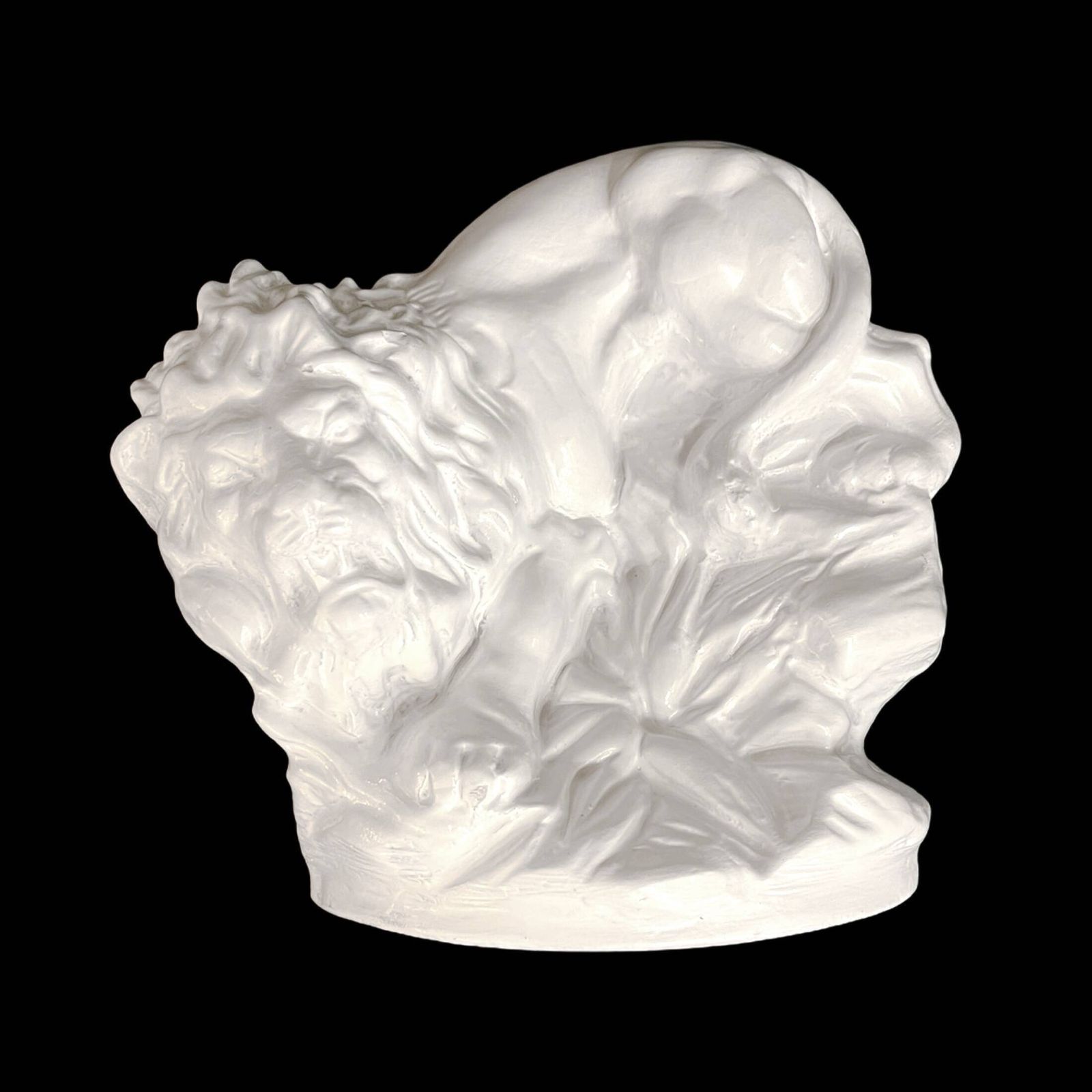 photo for sale White Clay Lion, Czech Republic, Early 20th Century