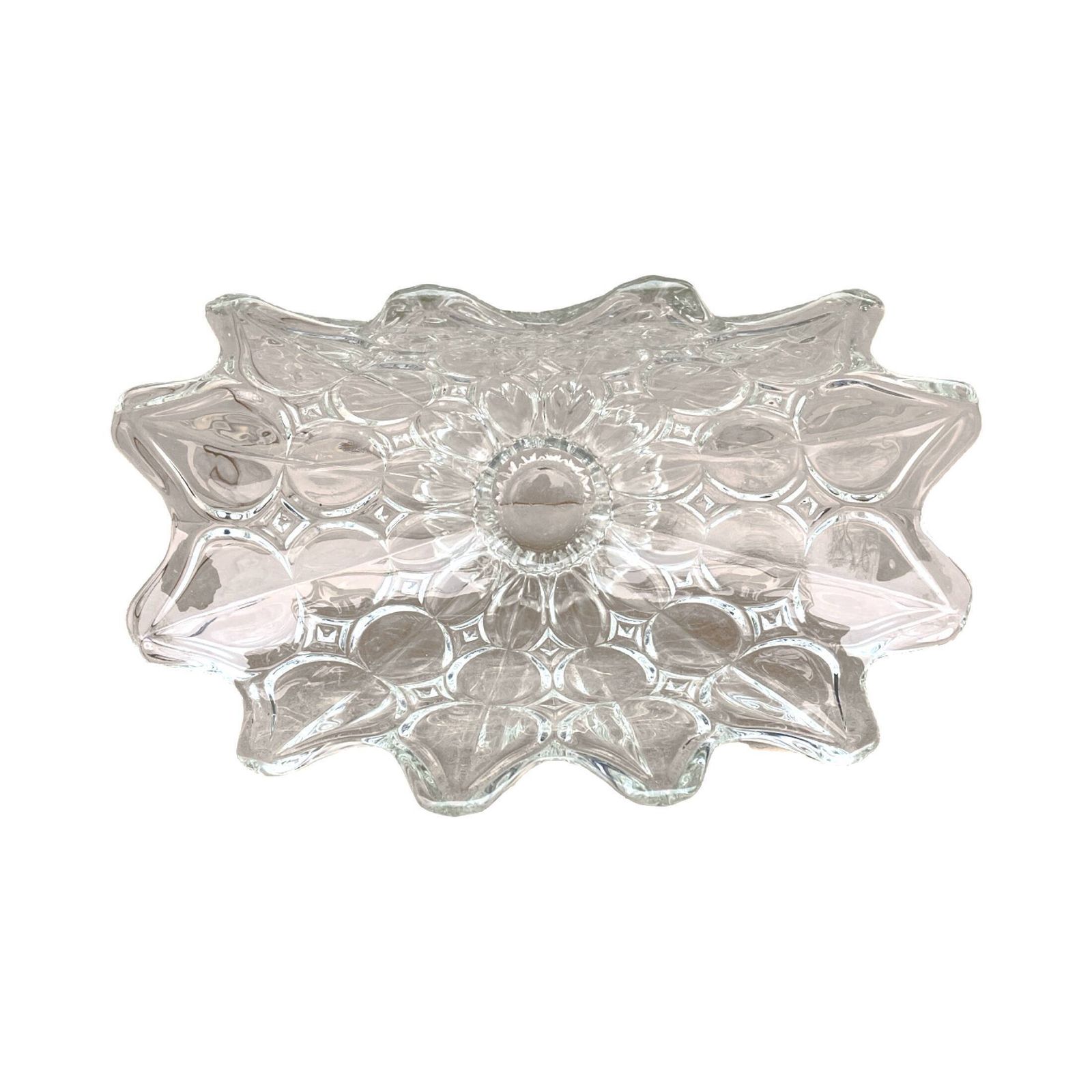 Bohemia Glass Planter/Tray, Czechoslovakia, 1970s photo for sale