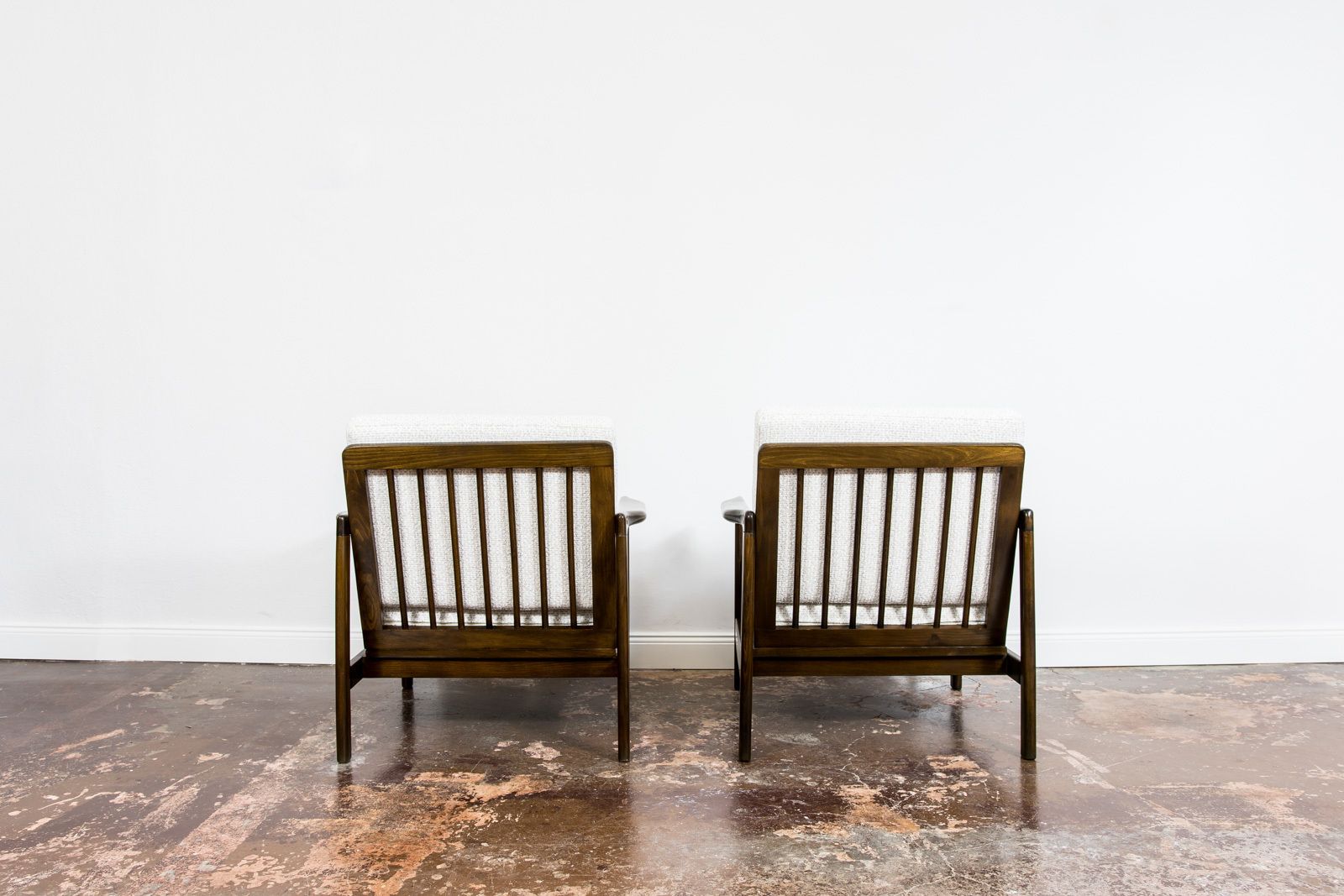 Mid Century Modern Armchairs By Zenon Bączyk, 1960's, Set Of 2 photo 1300.0