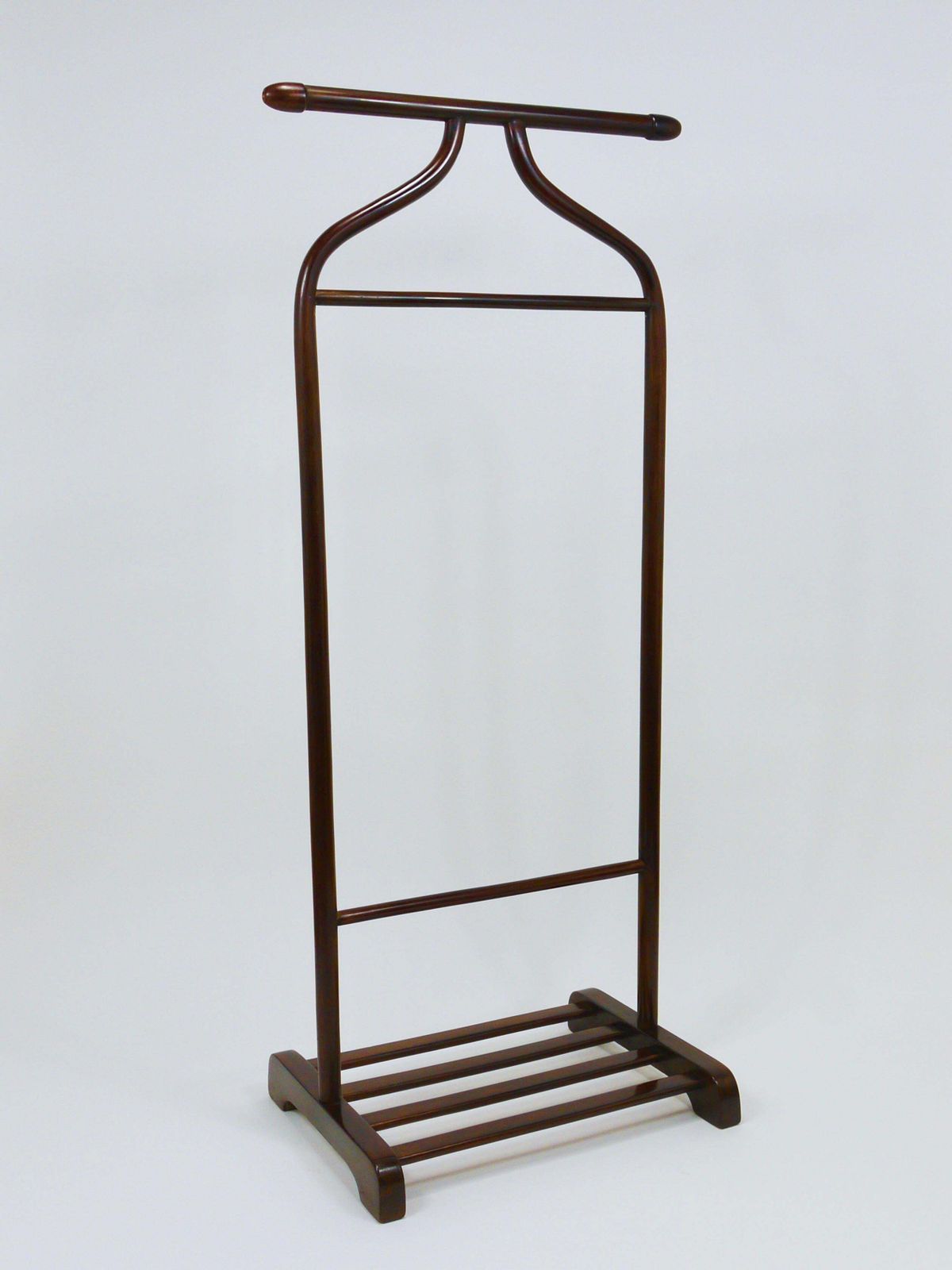 Thonet Vienna Art Deco Bentwood Clothing Valet / Dressing Stand, Austria, 1920s photo Furniture