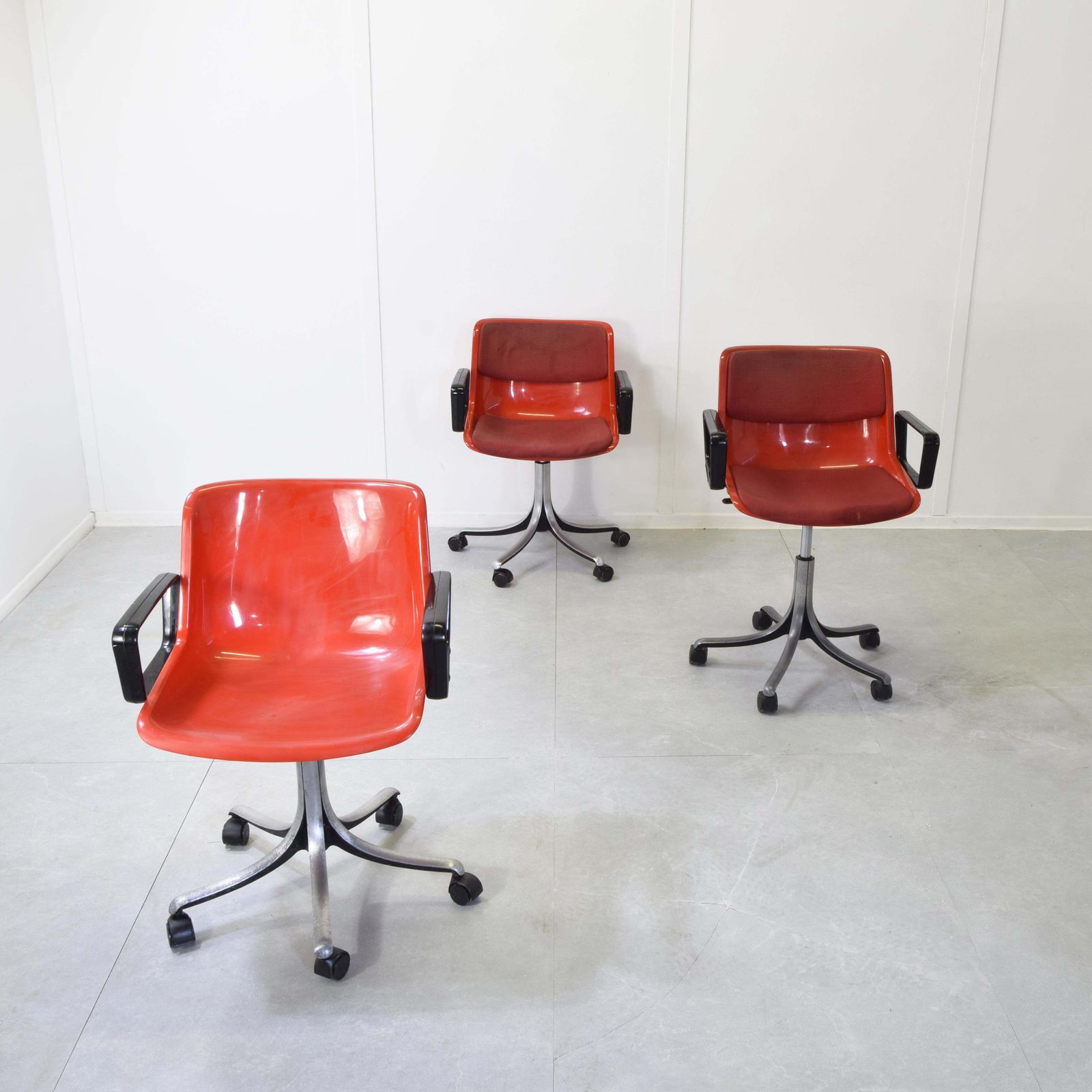 Osvaldo Borsani Tree Chairs Mod. Modus For Tecno 1970s. photo Furniture
