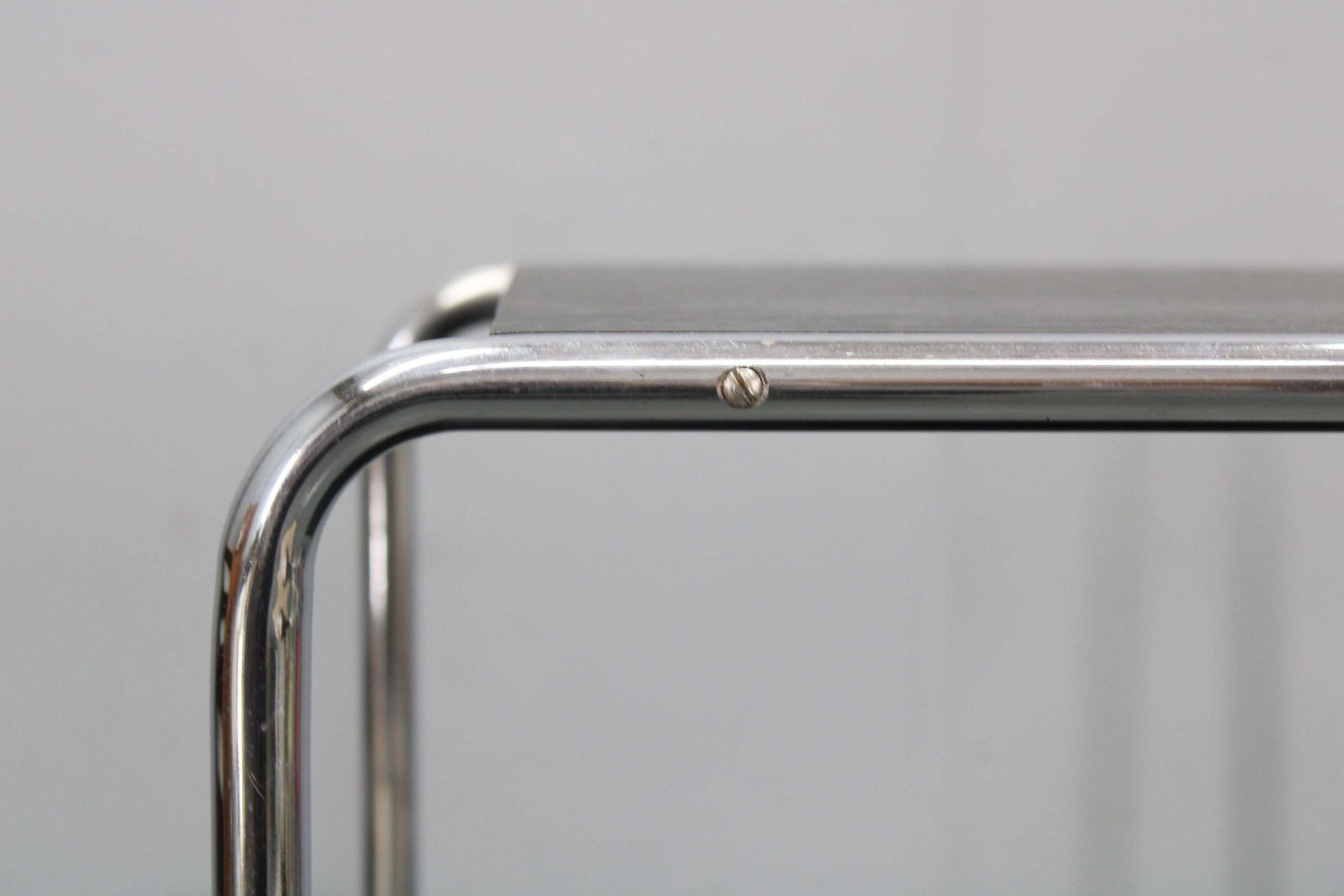 1930s Marcel Breuer Bauhaus Tubular Console Table, Model B12, Czechoslovakia photo vinterior