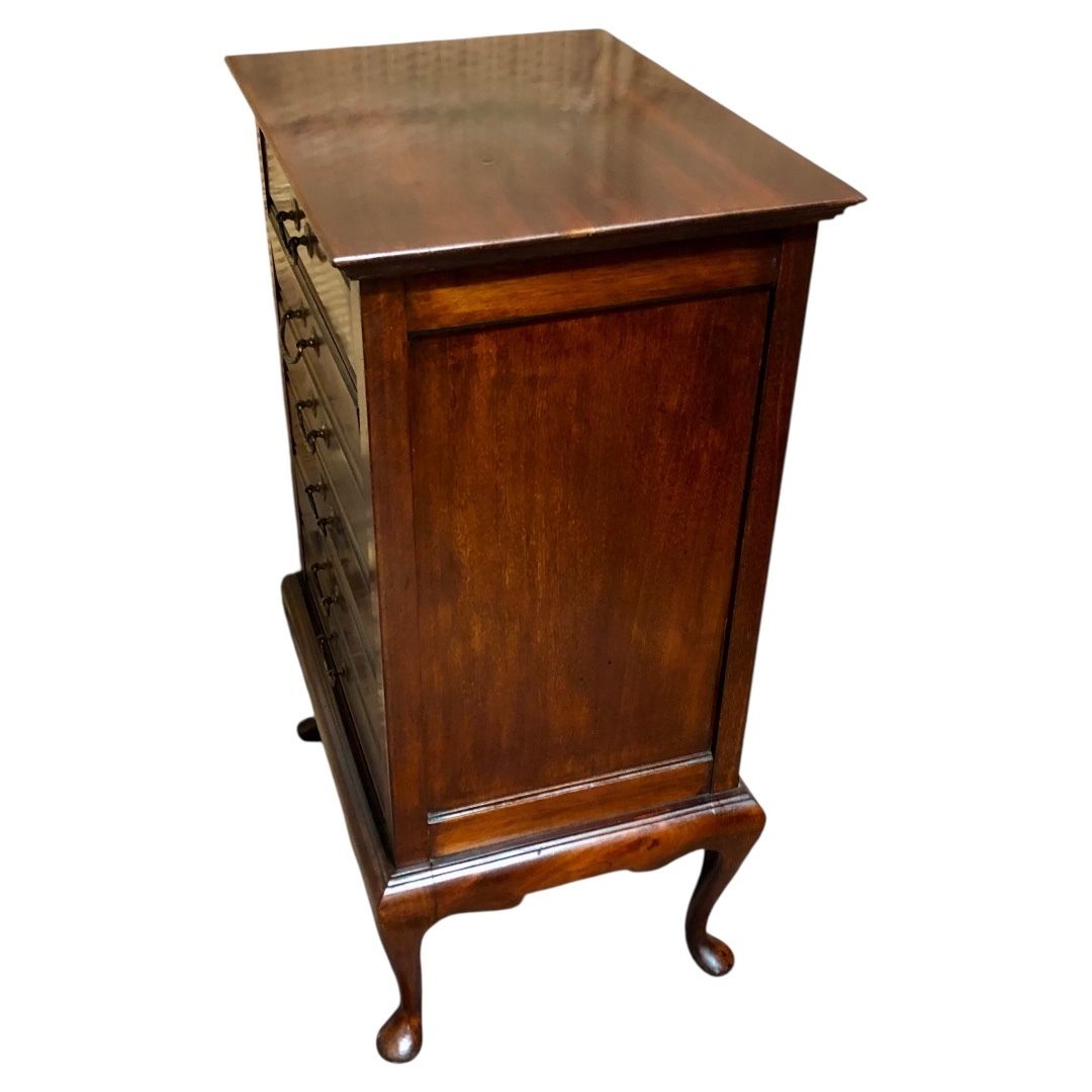 Handsome Edwardian Mahogany Music Chest photo for sale