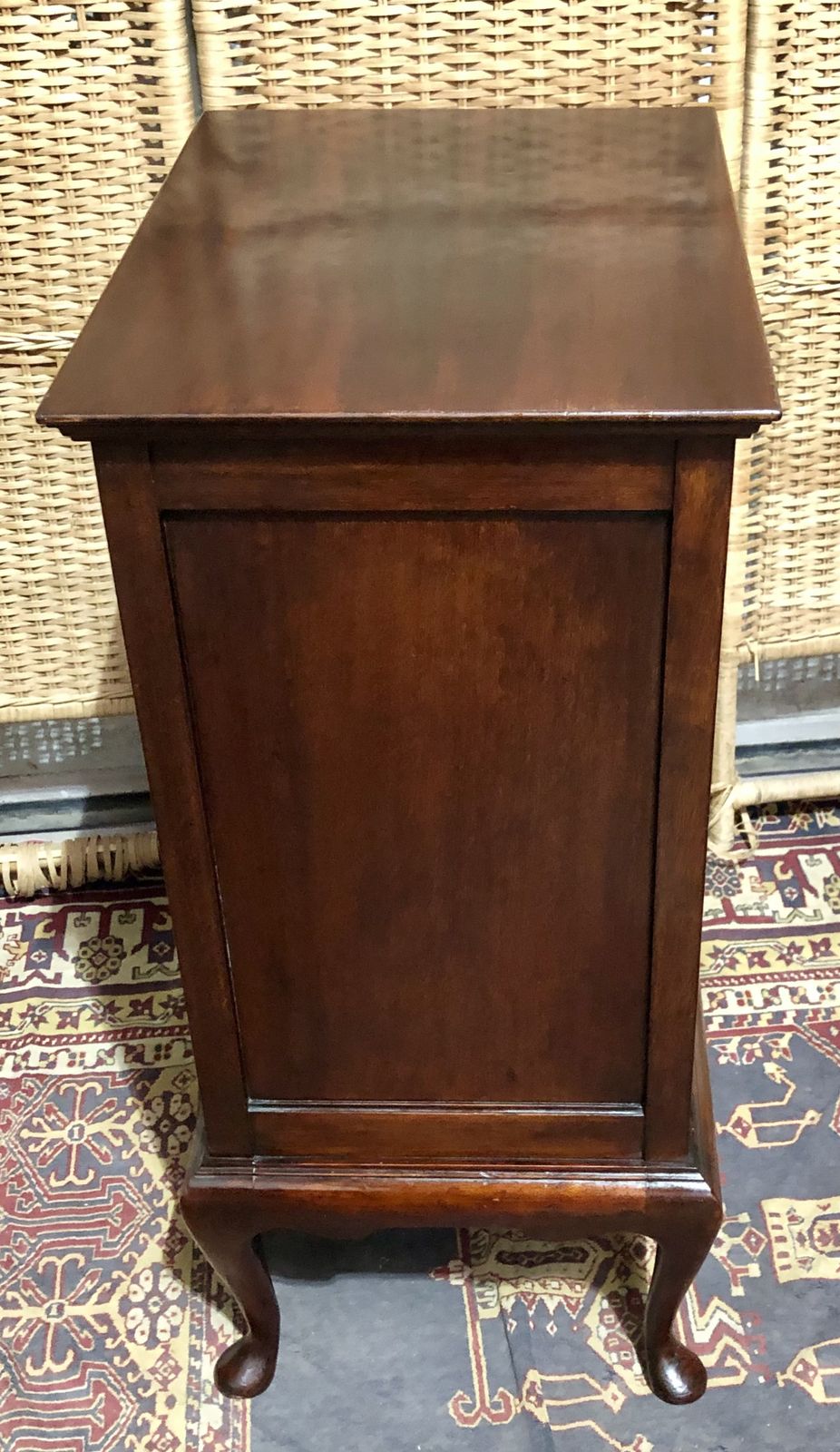 Handsome Edwardian Mahogany Music Chest photo vinterior