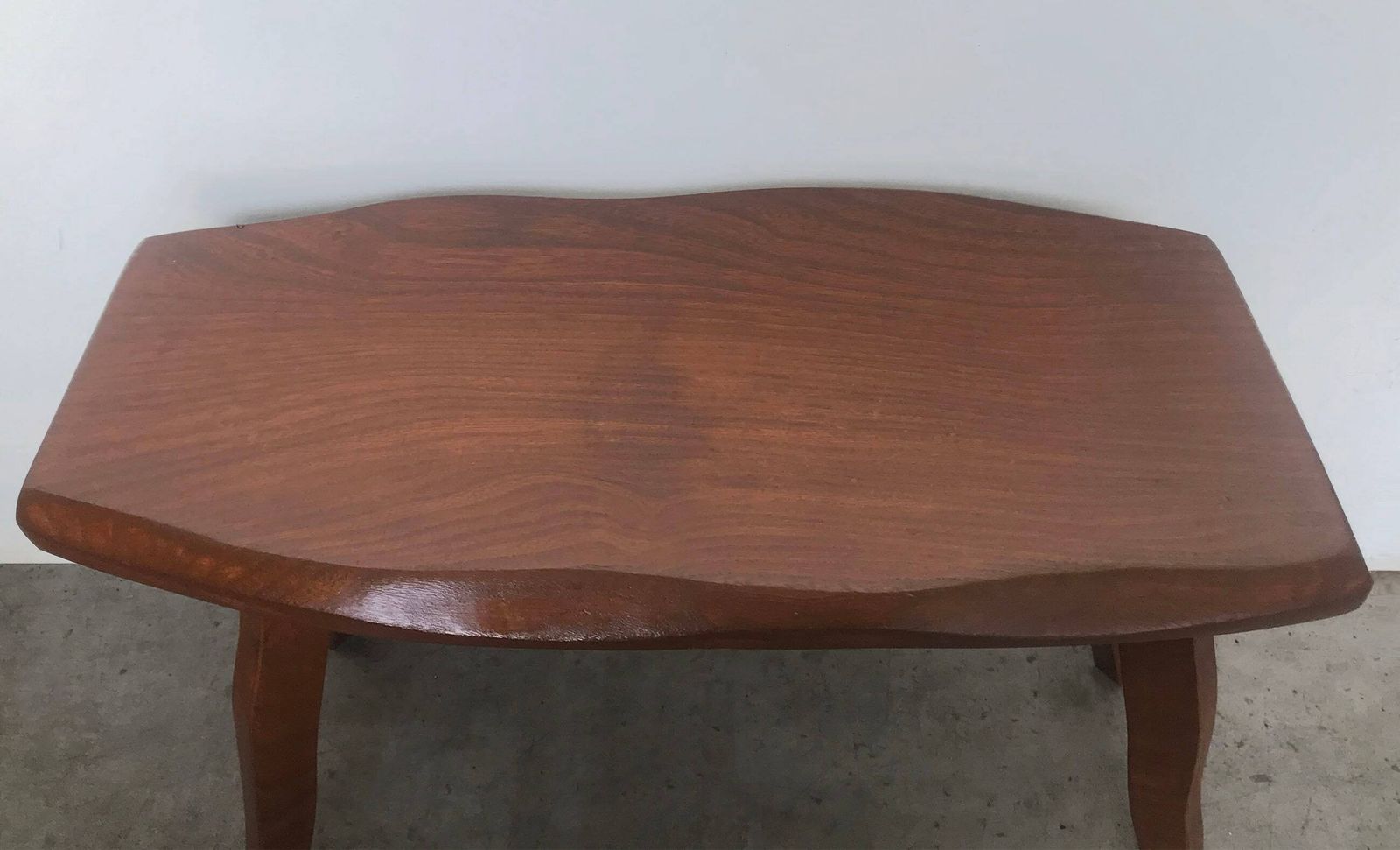 Mid Century Rustic Wooden Coffee Table / Side Table / Table George Nakashima Influence photo vinterior