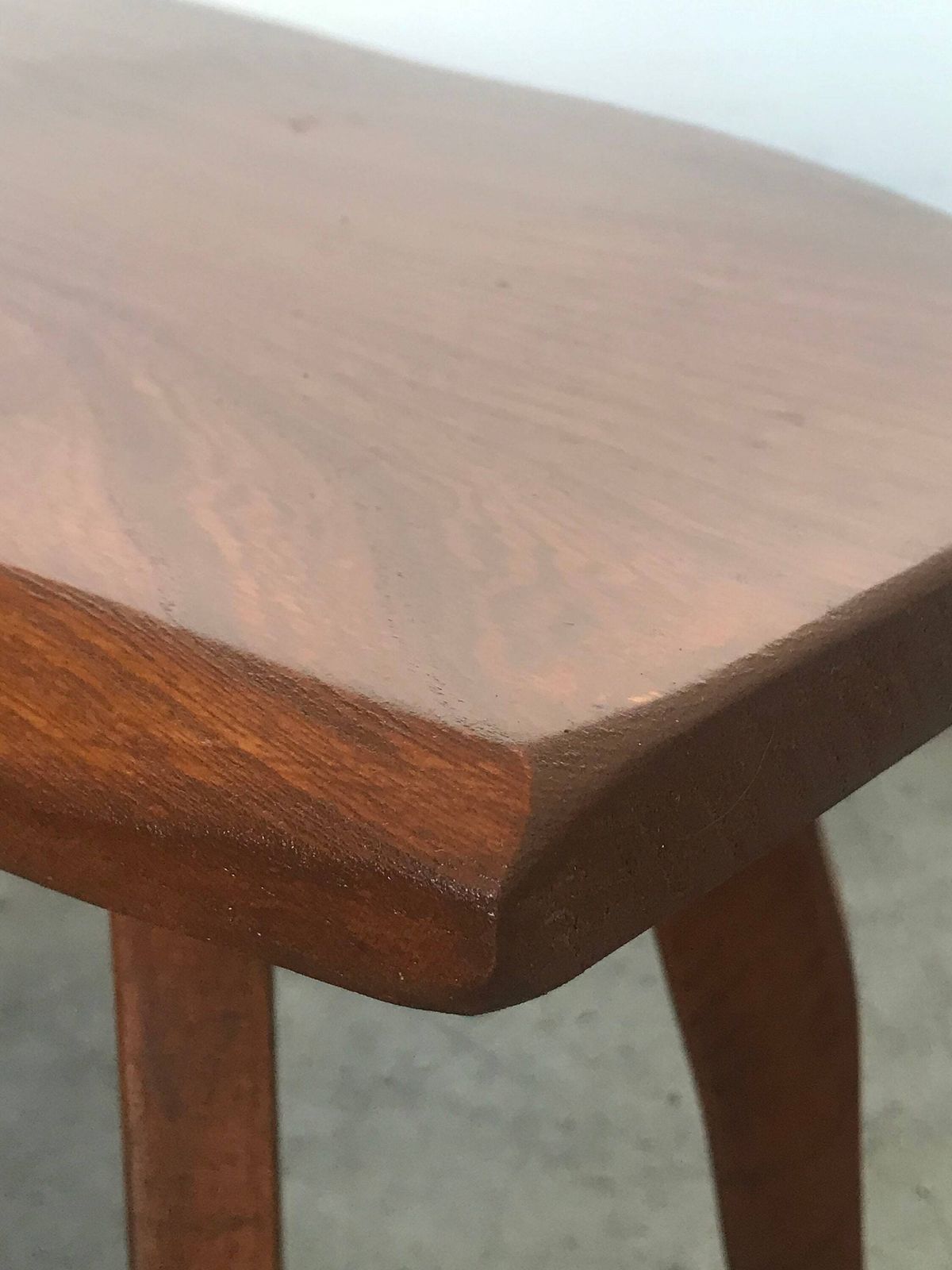 Mid Century Rustic Wooden Coffee Table / Side Table / Table George Nakashima Influence photo vintage