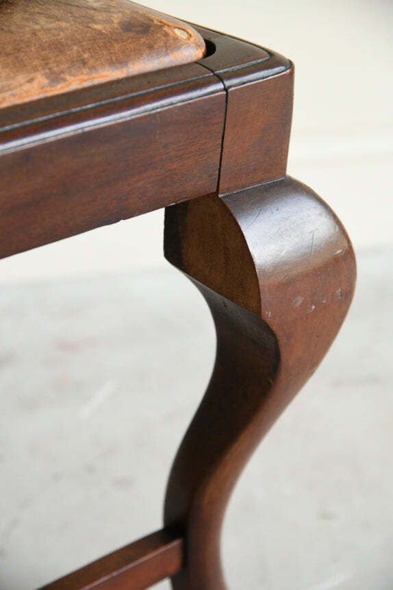 Set 6 Georgian Style Mahogany Dining Chairs photo vintage
