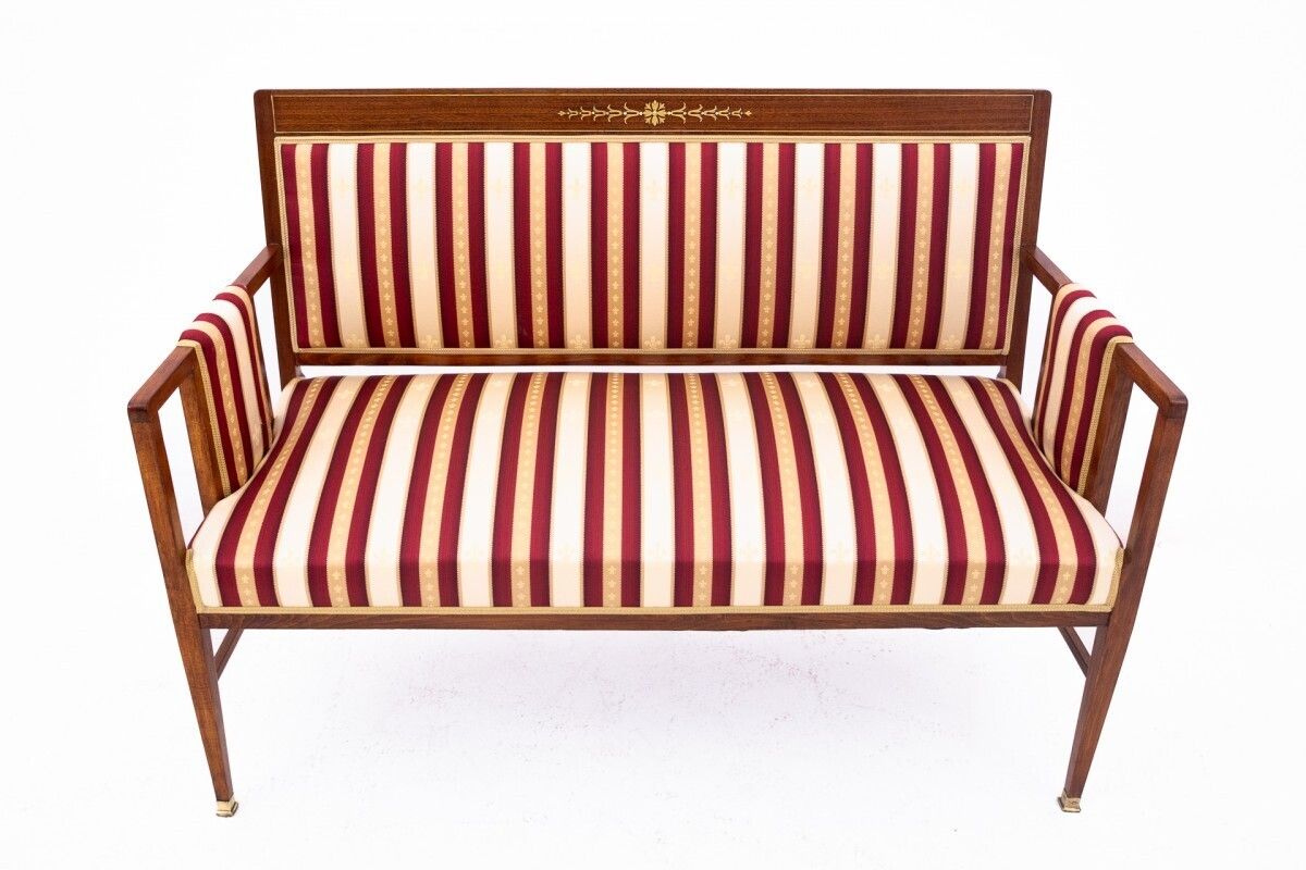 Antique Living Room Set From The End Of The 19th Century. After Renovation. photo furniture