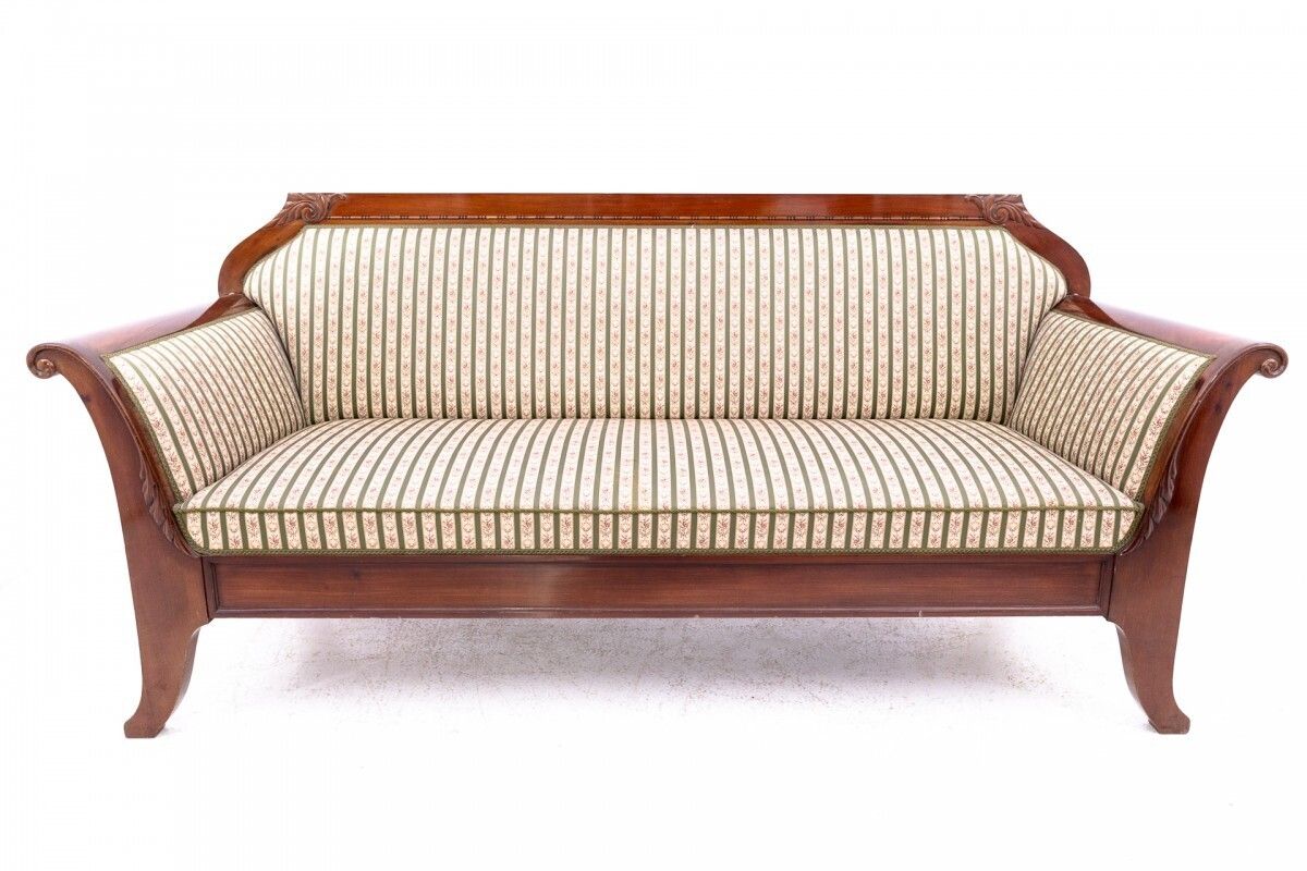 Antique Sofa From The Late 19th Century, Northern Europe.