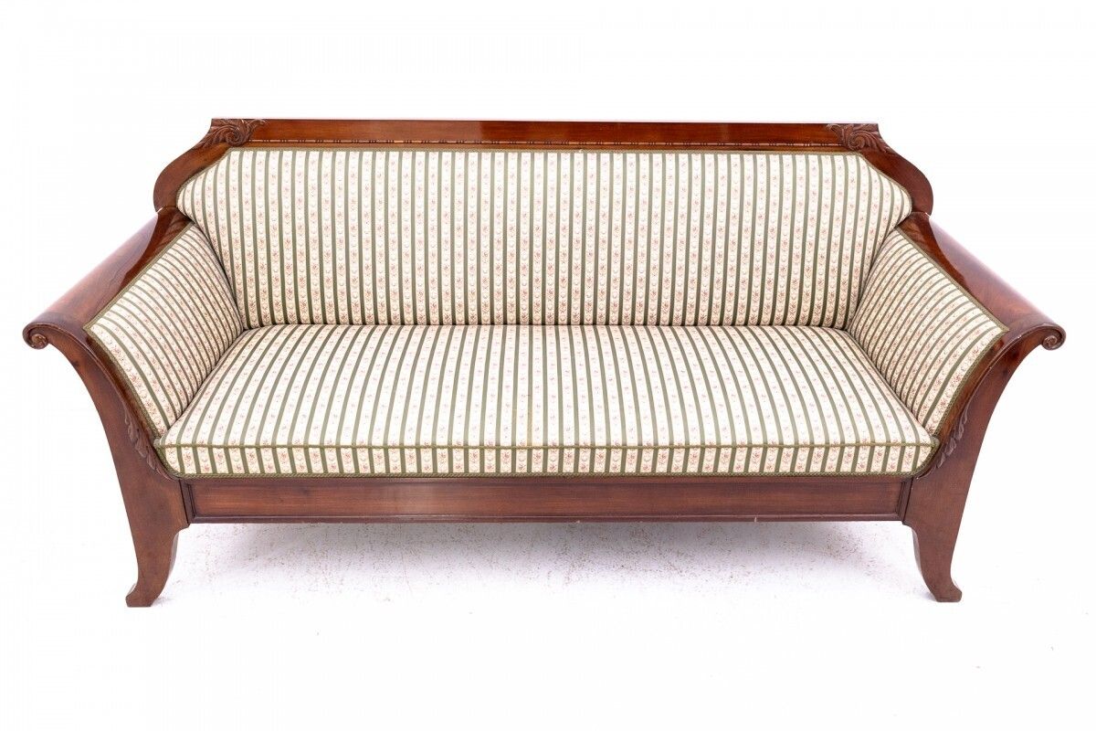 Antique Sofa From The Late 19th Century, Northern Europe. photo furniture