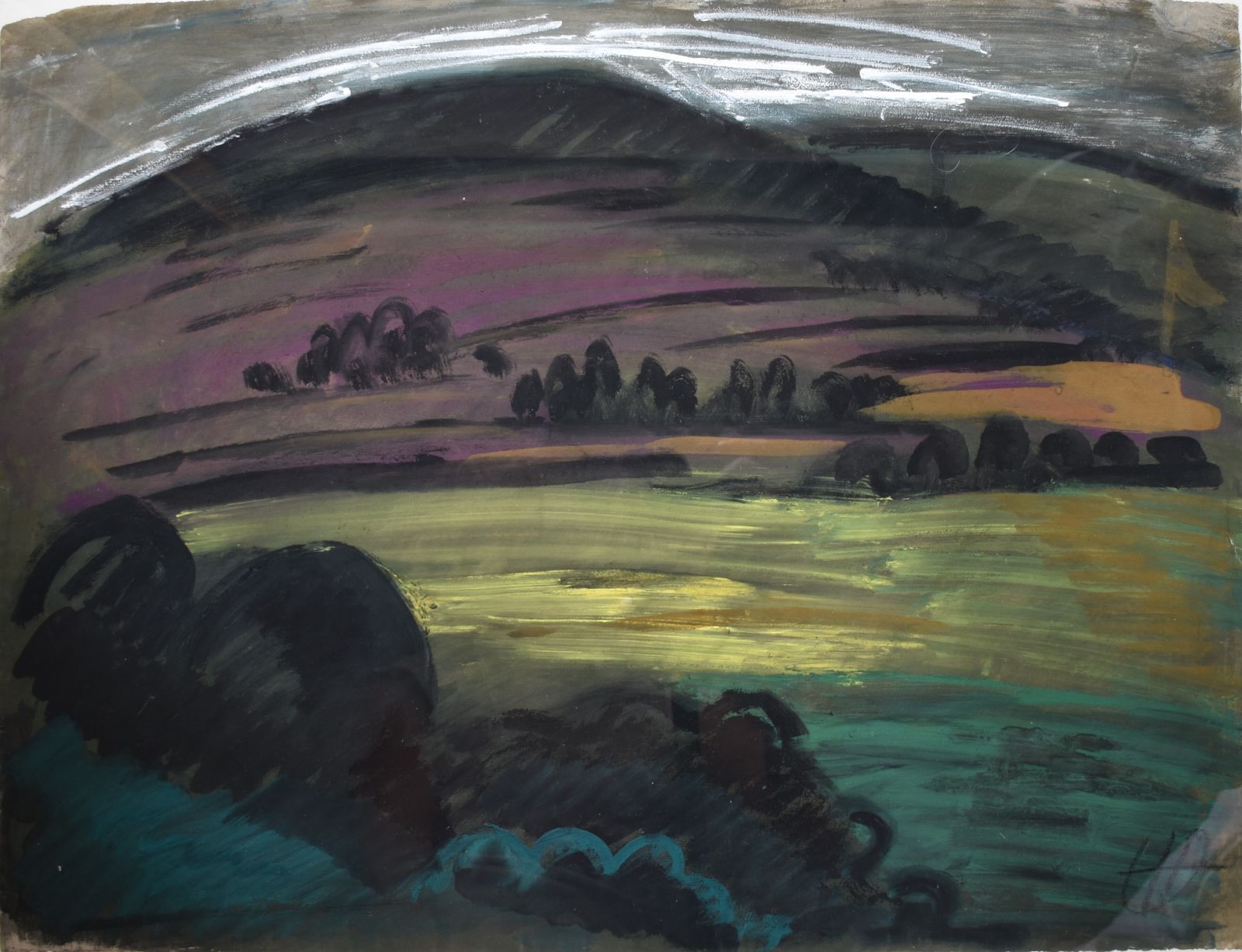 André Auclair, Saint Thomé In The Rhône Valley (Circa 1960)