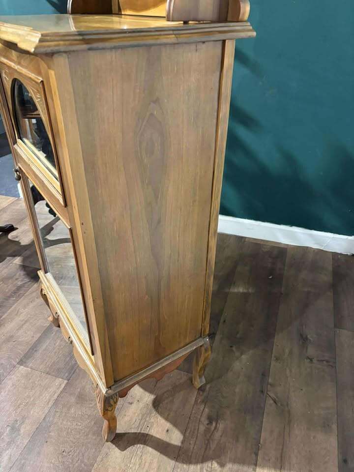 photo vinterior Edwardian Satinwood Music Cabinet
