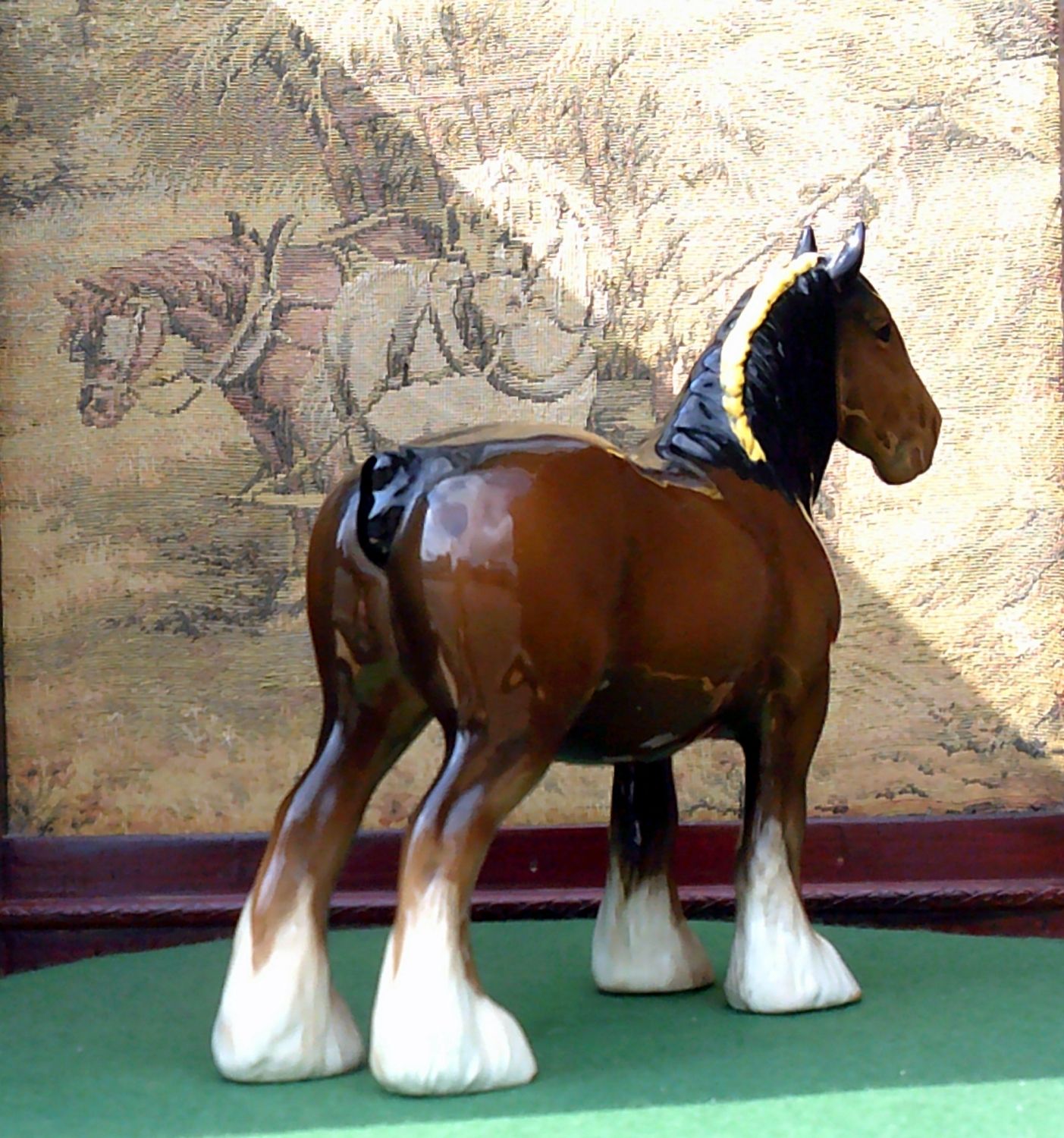 Beswick Working Shire Horse. Beautiful Creative Quality Modelling. Ref 5239 photo buy