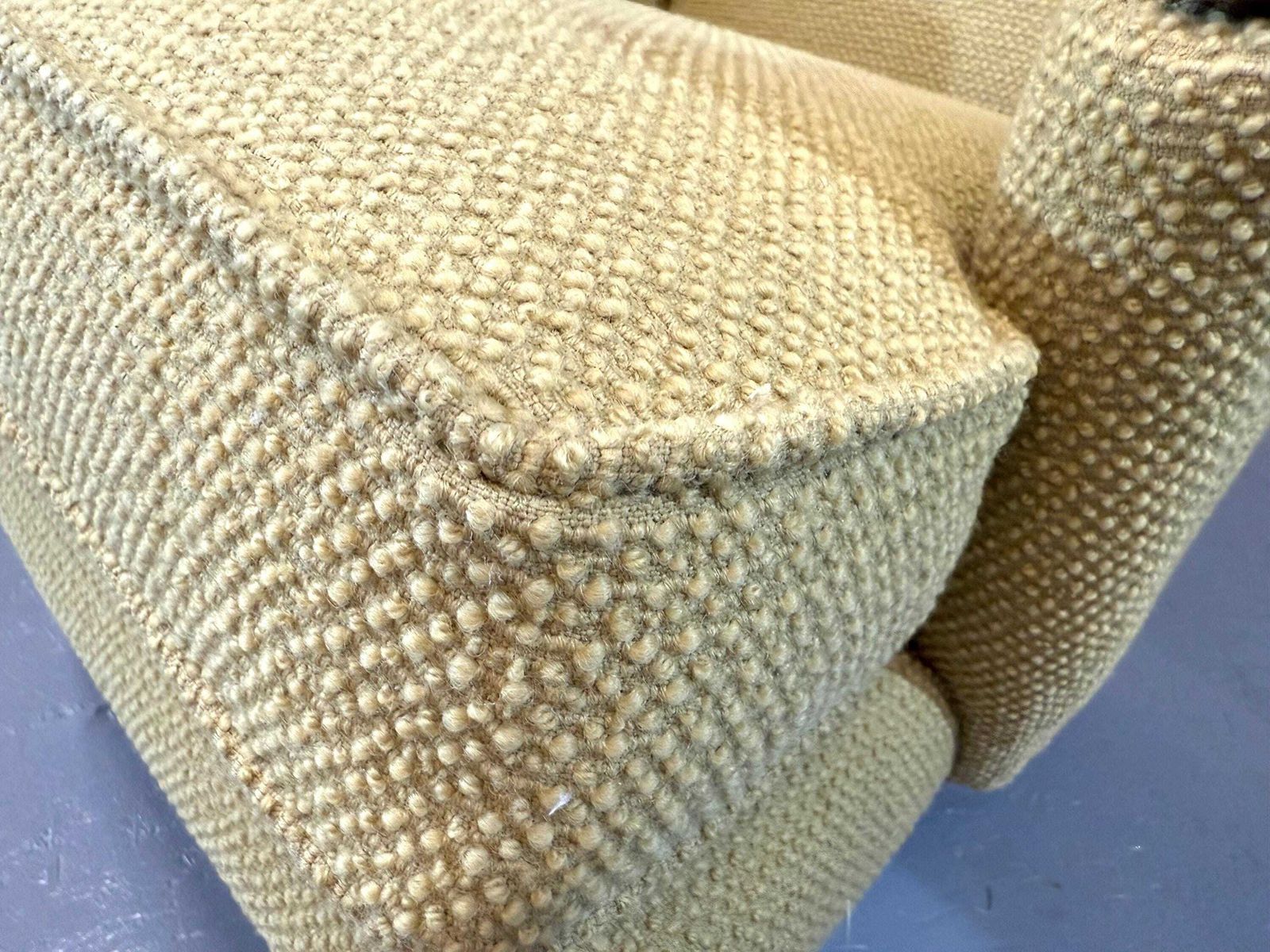 Parker Knoll Beautiful 1960’s Papa Bear Wingback Armchair In Heritage Premium Mustard Wool And Mohair Fabric. Fully Refurbished & Restored. photo 899.0