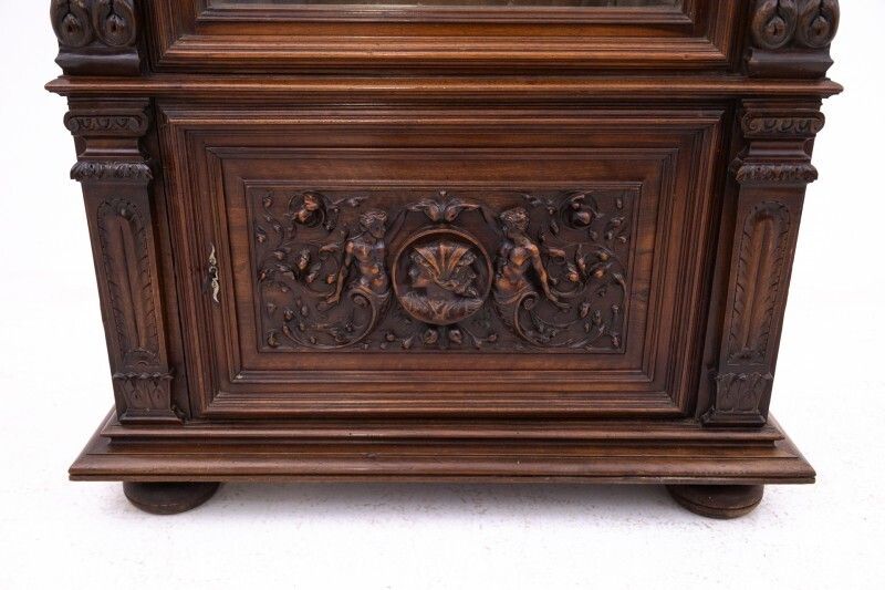 Antique Display Cabinet From Around 1880, France. photo vintage