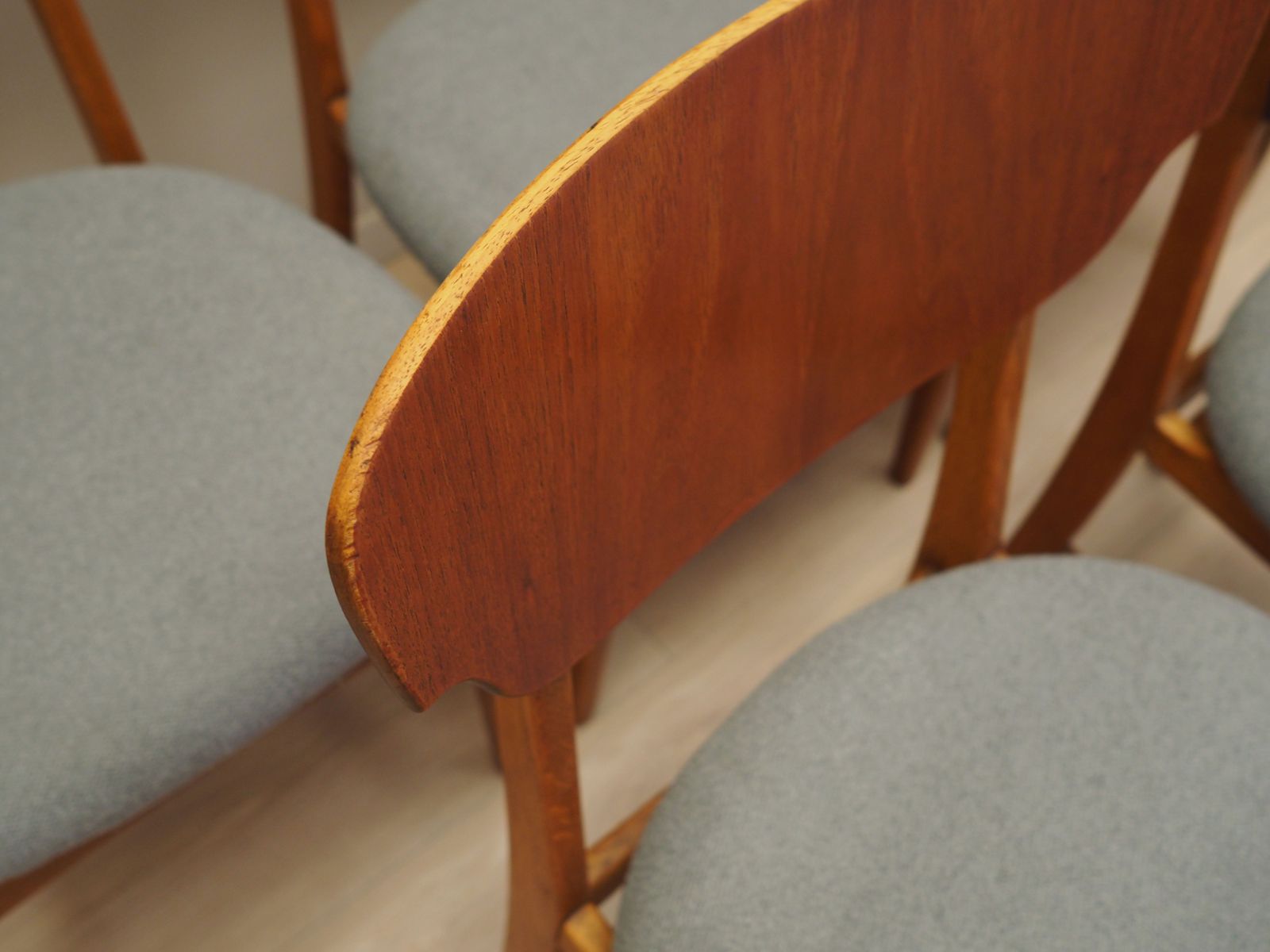 photo furniture Set Of Six Teak Chairs, Danish Design, 1970s, Production: Denmark