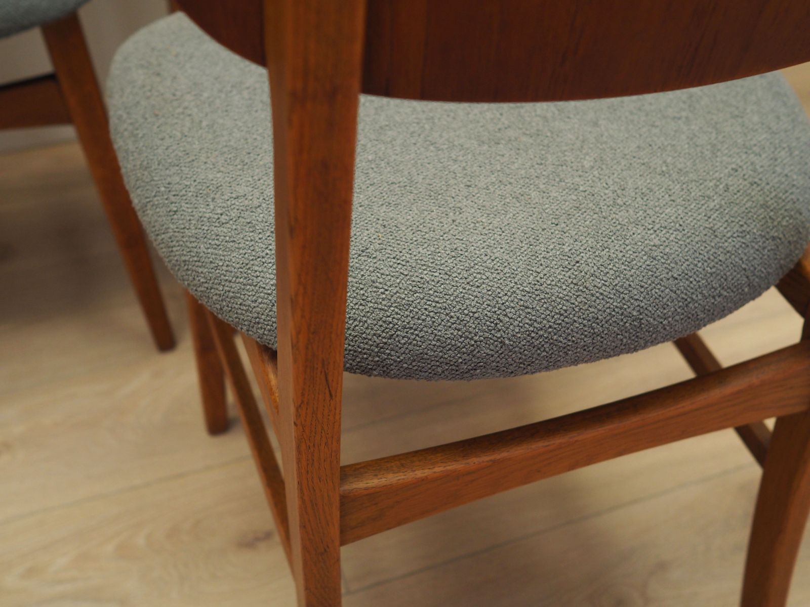 1759.0 Set Of Six Teak Chairs, Danish Design, 1970s, Production: Denmark photo