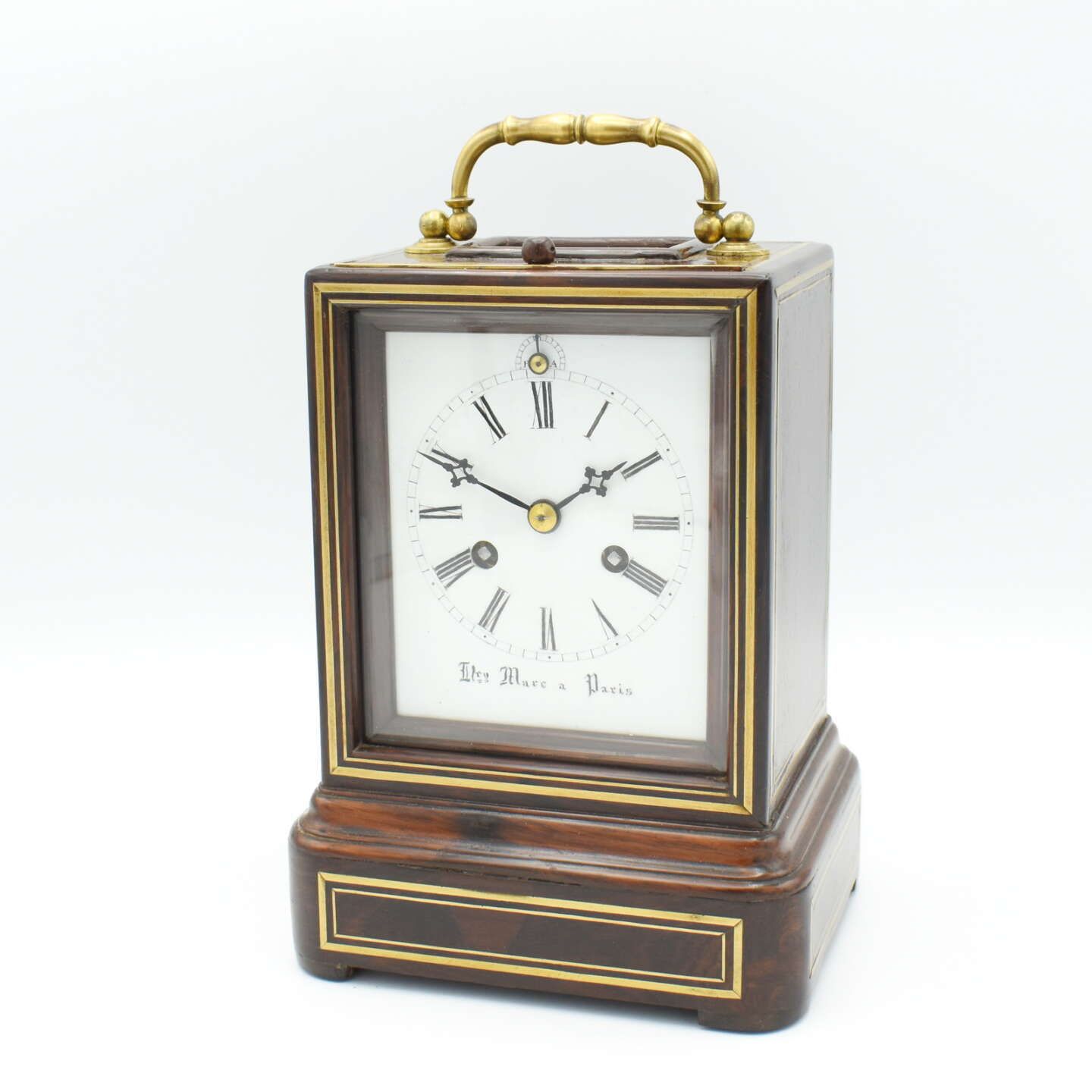 Fine Mantel Clock By Henry Marc, 1850s photo for sale