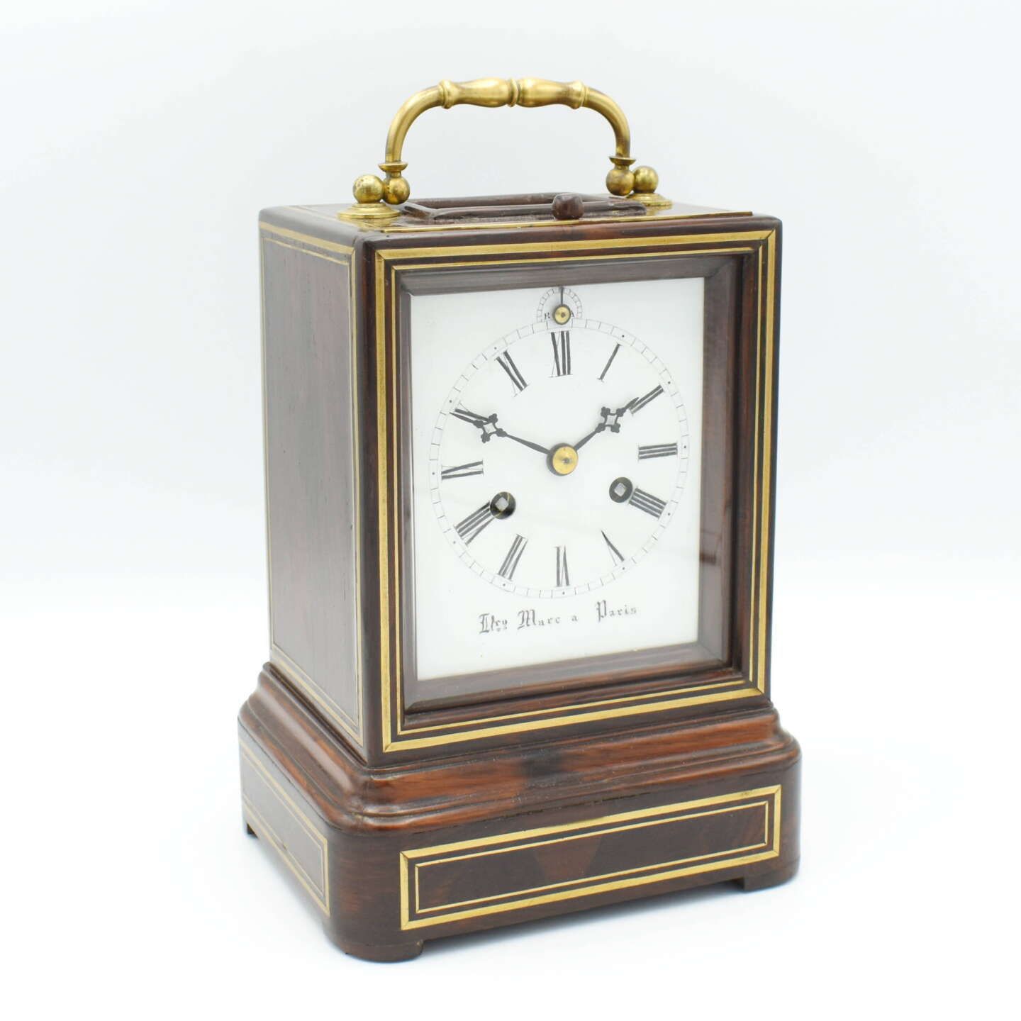 Fine Mantel Clock By Henry Marc, 1850s photo Home Decor