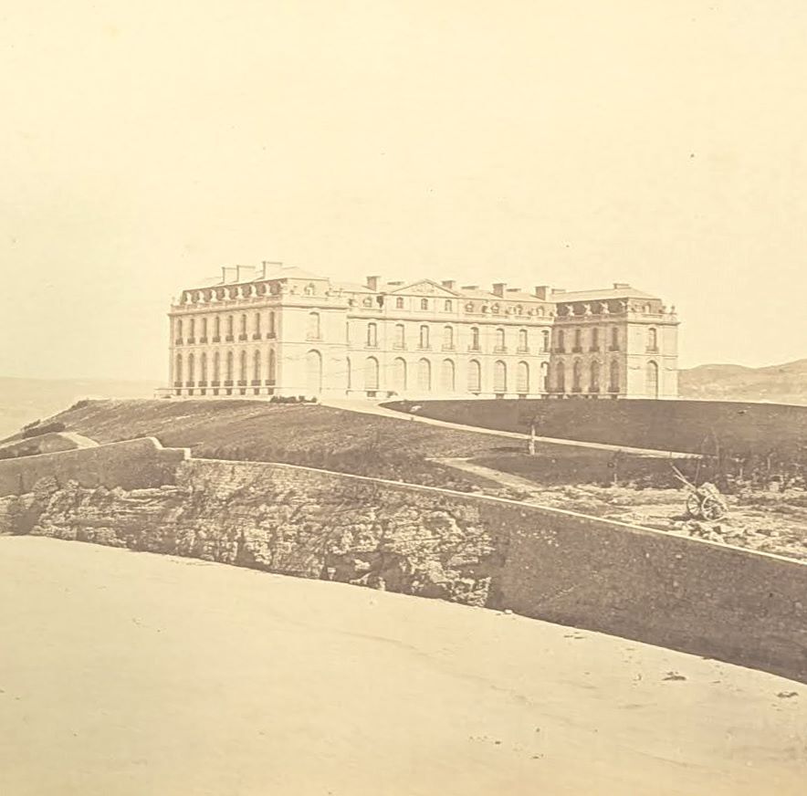 Adolphe Terris (1826–1899) Major Works Of Marseille – Imperial Castle (Palais Du Pharo) View Taken From The Catalans, Circa 1863 photo for sale