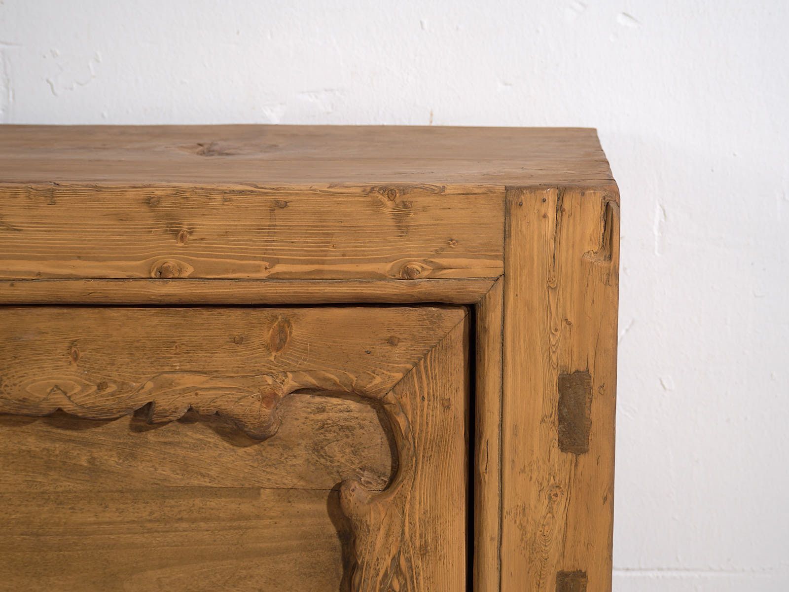 Antique Small Sideboard With Two Doors (C.1900) #4 photo vinterior