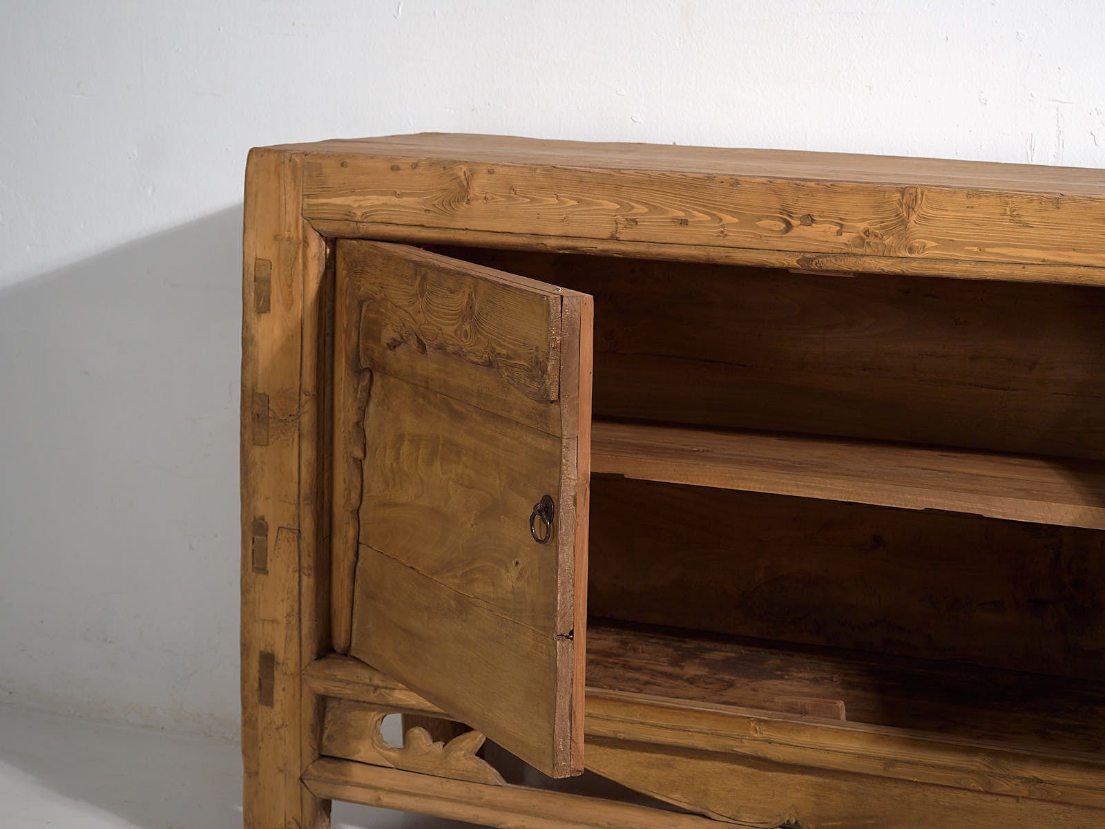 Furniture Antique Small Sideboard With Two Doors (C.1900) #4 photo