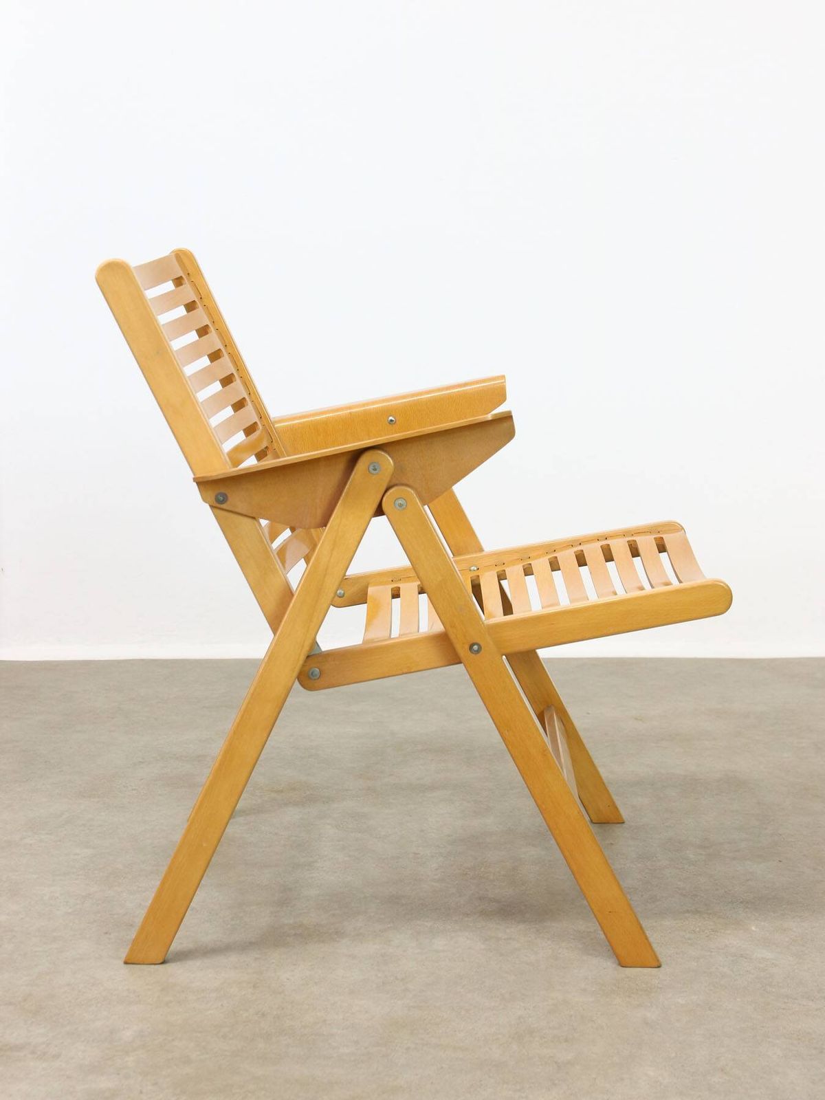 photo vintage Rex Folding Armchair By Niko Kralj For Stol Kamnik, 1960s