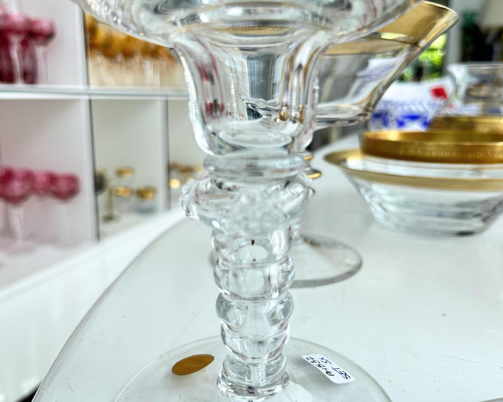 Kristallen Schalen Met Goudrand | 5 Stuks | Theresienthal photo Woonaccessoires