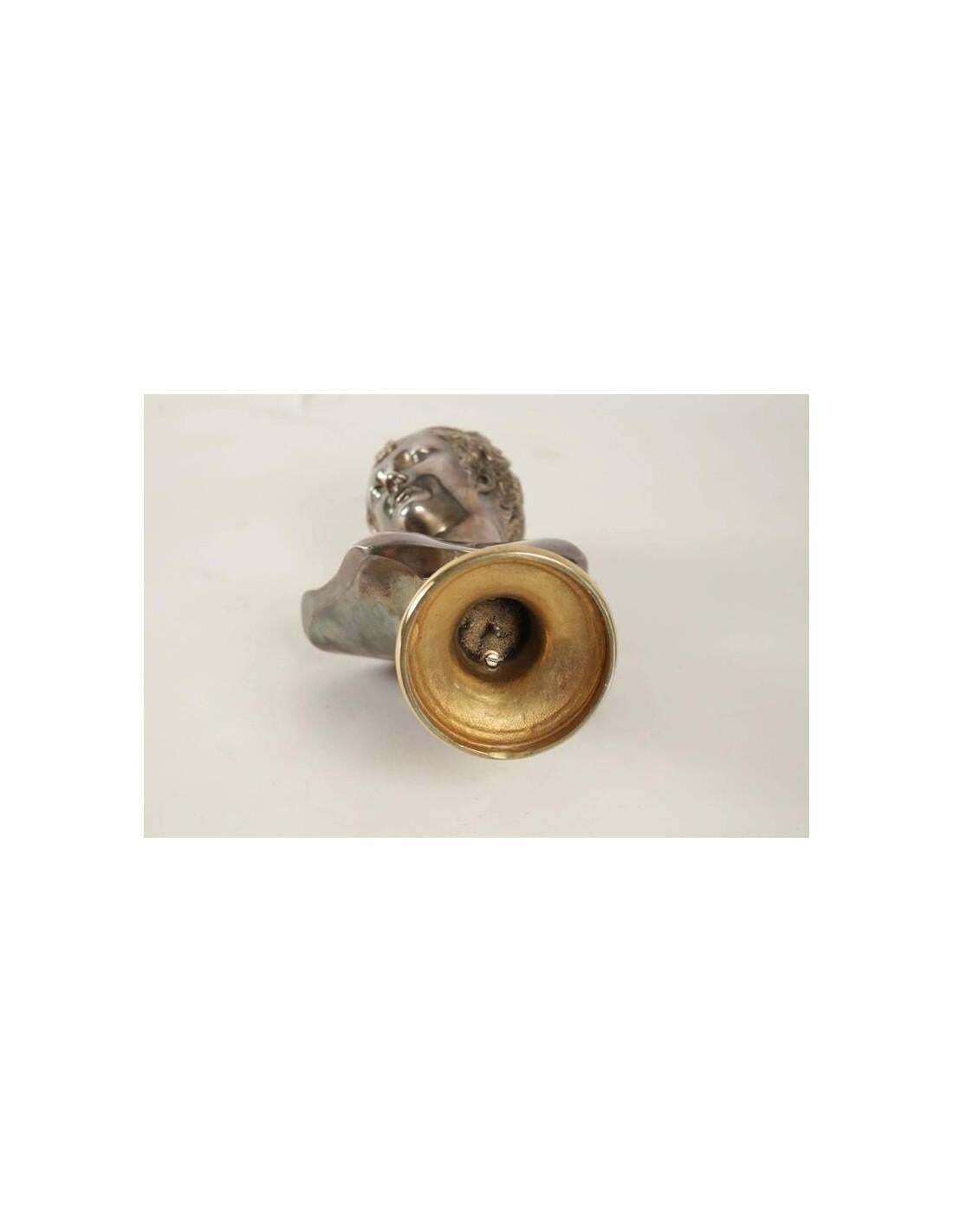Gilt Bronze And Silver Plated Bust Of Diana, 20th Century photo buy