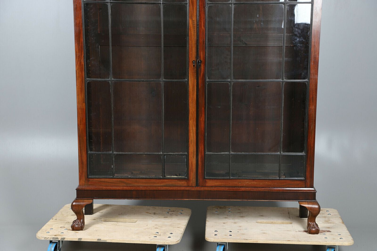 A George III Style Mahogany And Ebony Bookcase, 19th Century. photo furniture